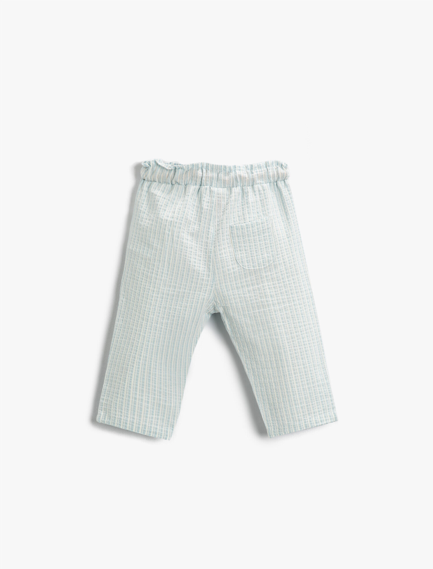  Erkek Bebek Ekose Pantolon Beli Bağcıklı Slim Pamuklu