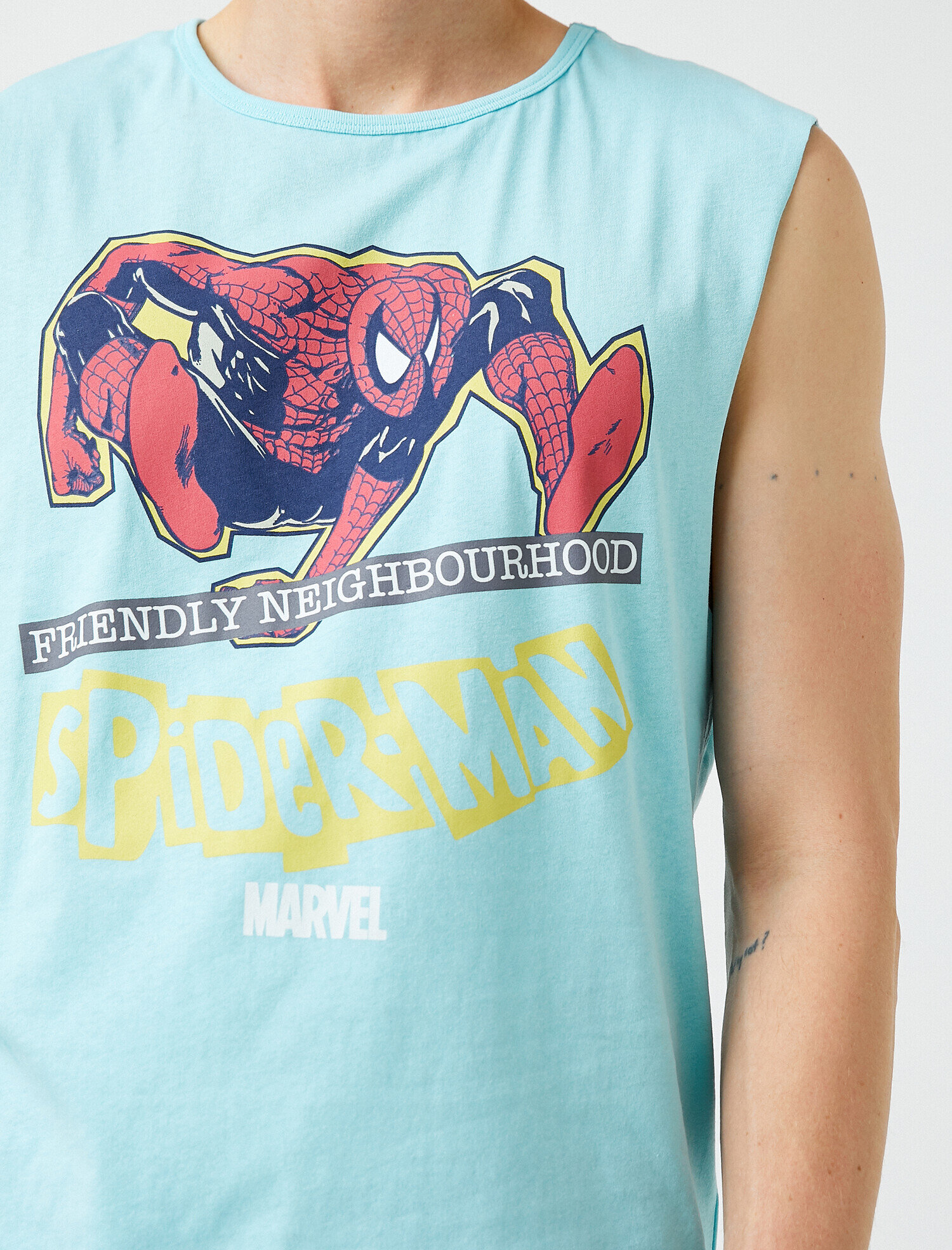 Spiderman Lisanslı Baskılı Atlet