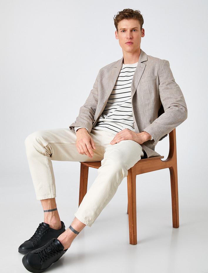  Kırçıllı Blazer Ceket