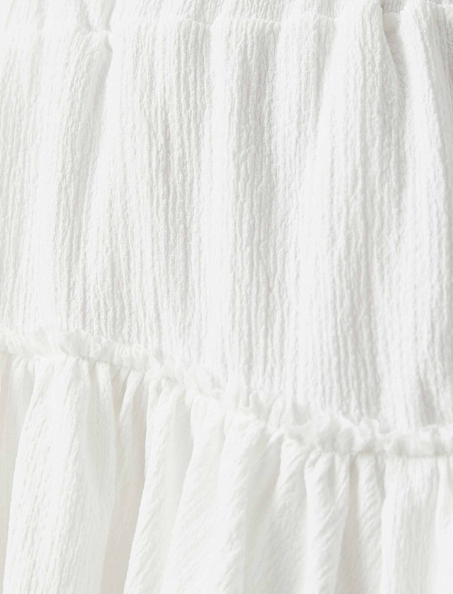   Beli Lastikli Fırfırlı Mini Etek