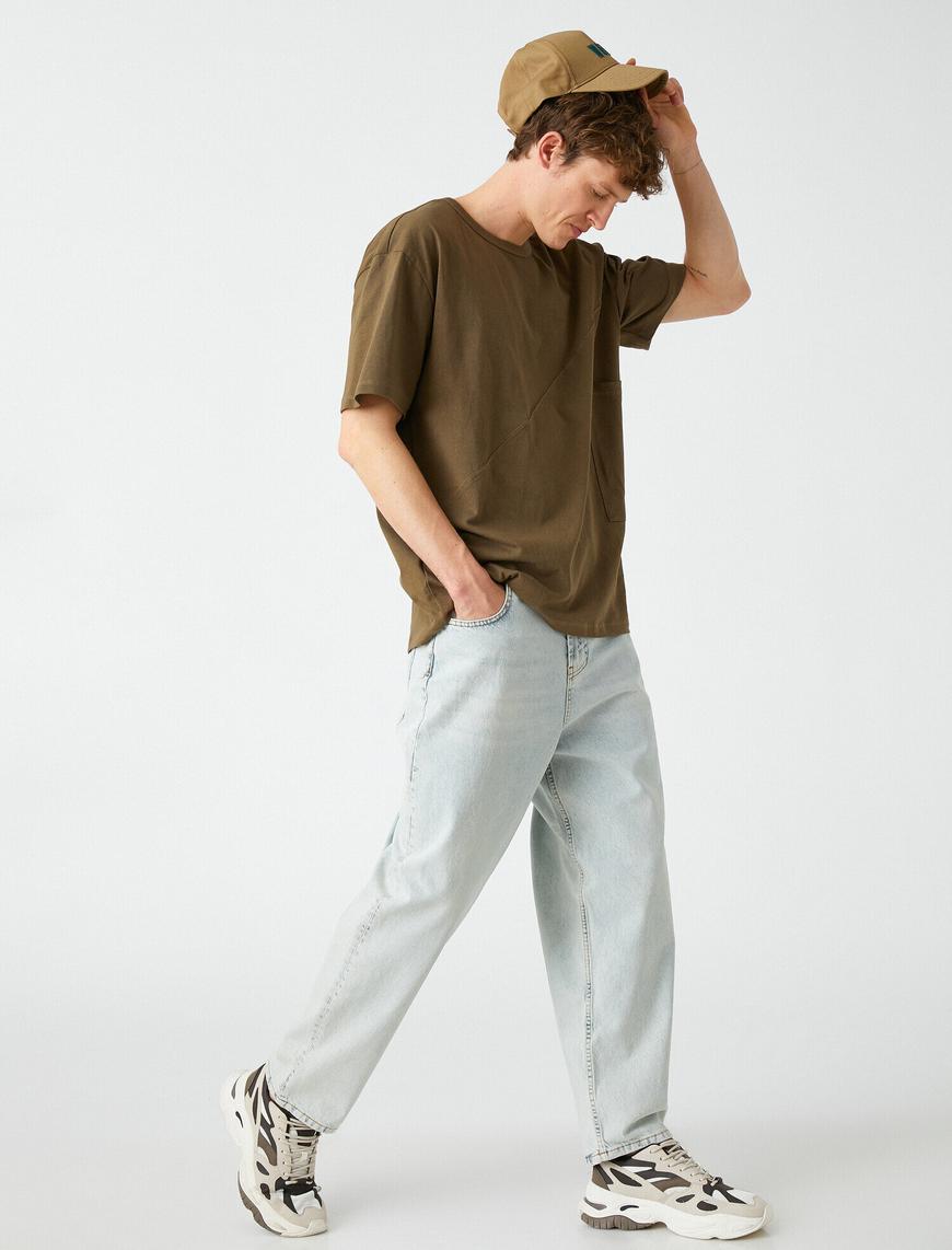   Loose Fit Jean Pantolon - Steve Jean