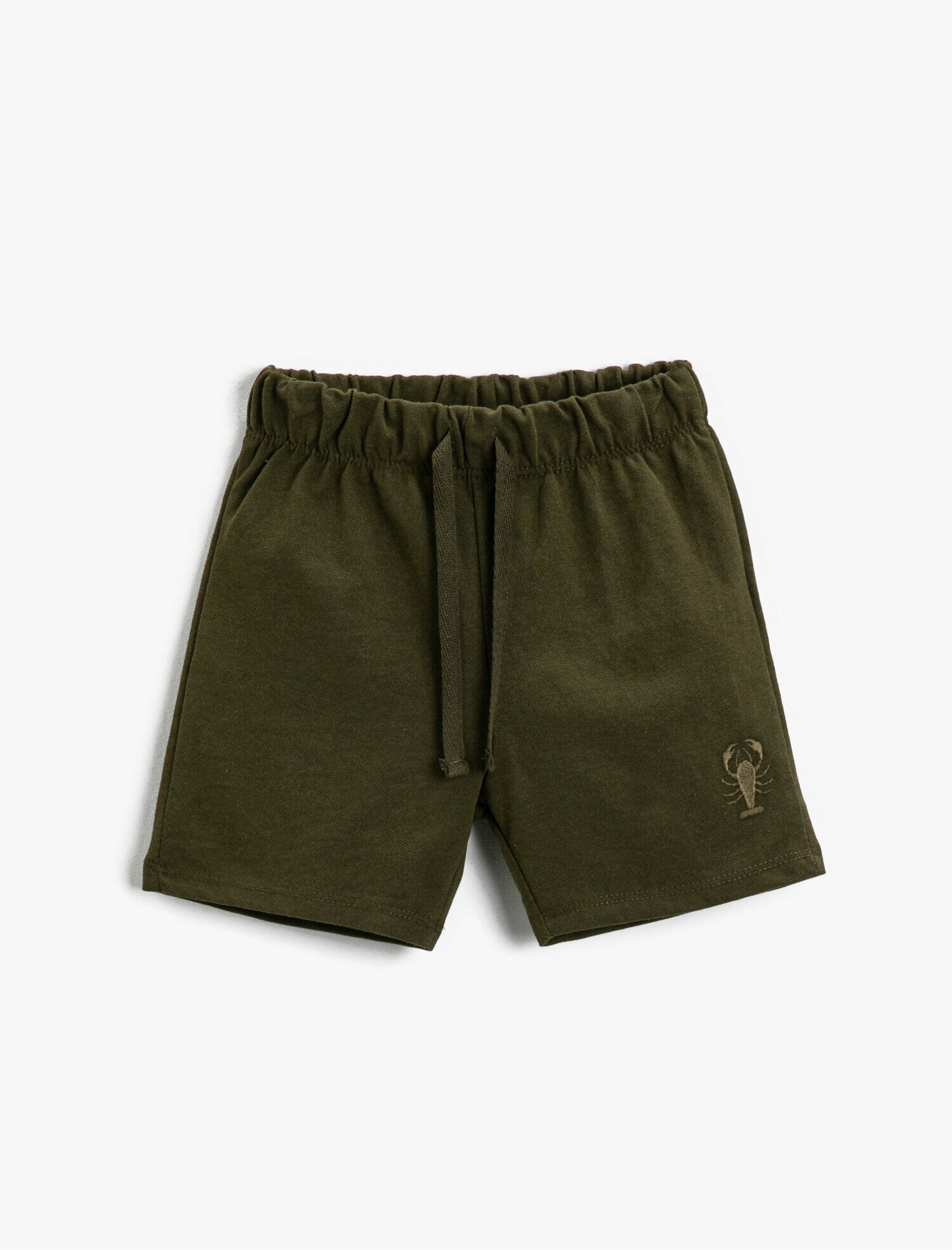  Erkek Çocuk Basic Şort Beli Bağcıklı