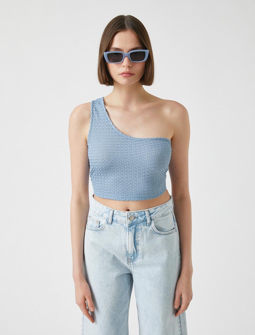   Tek Omuz Crop Atlet