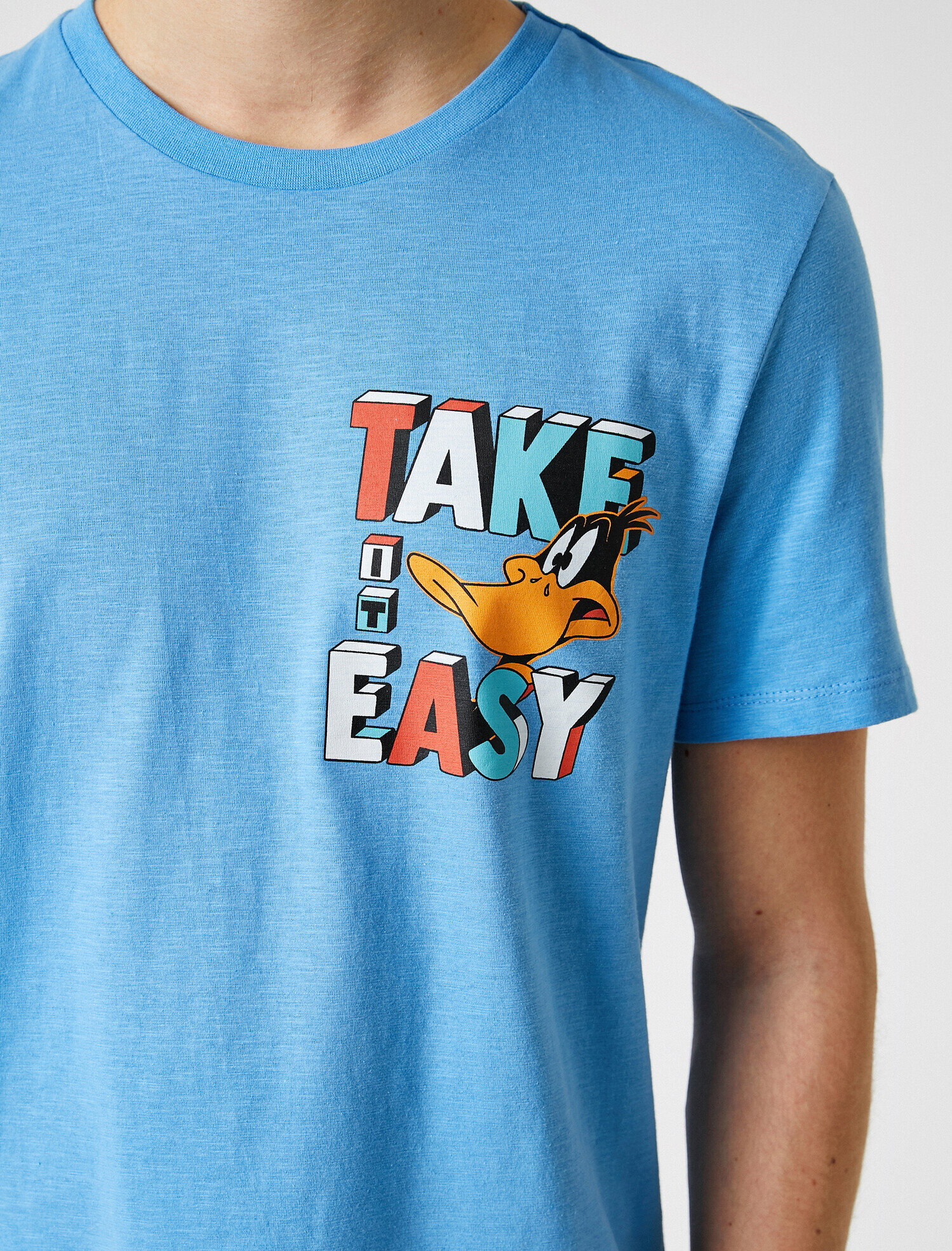   Duffy Duck Oversize Tişört Lisanslı Baskılı