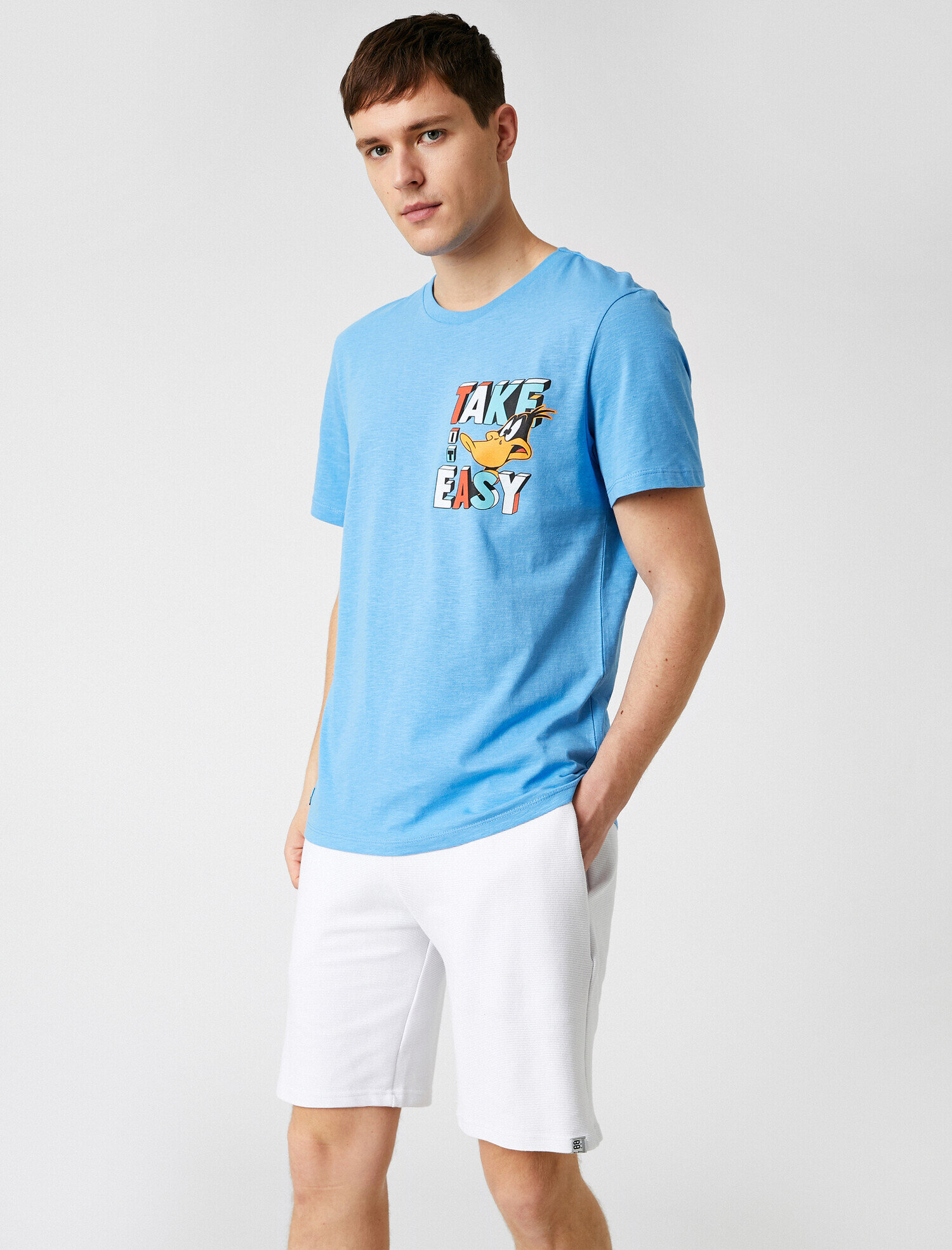   Duffy Duck Oversize Tişört Lisanslı Baskılı