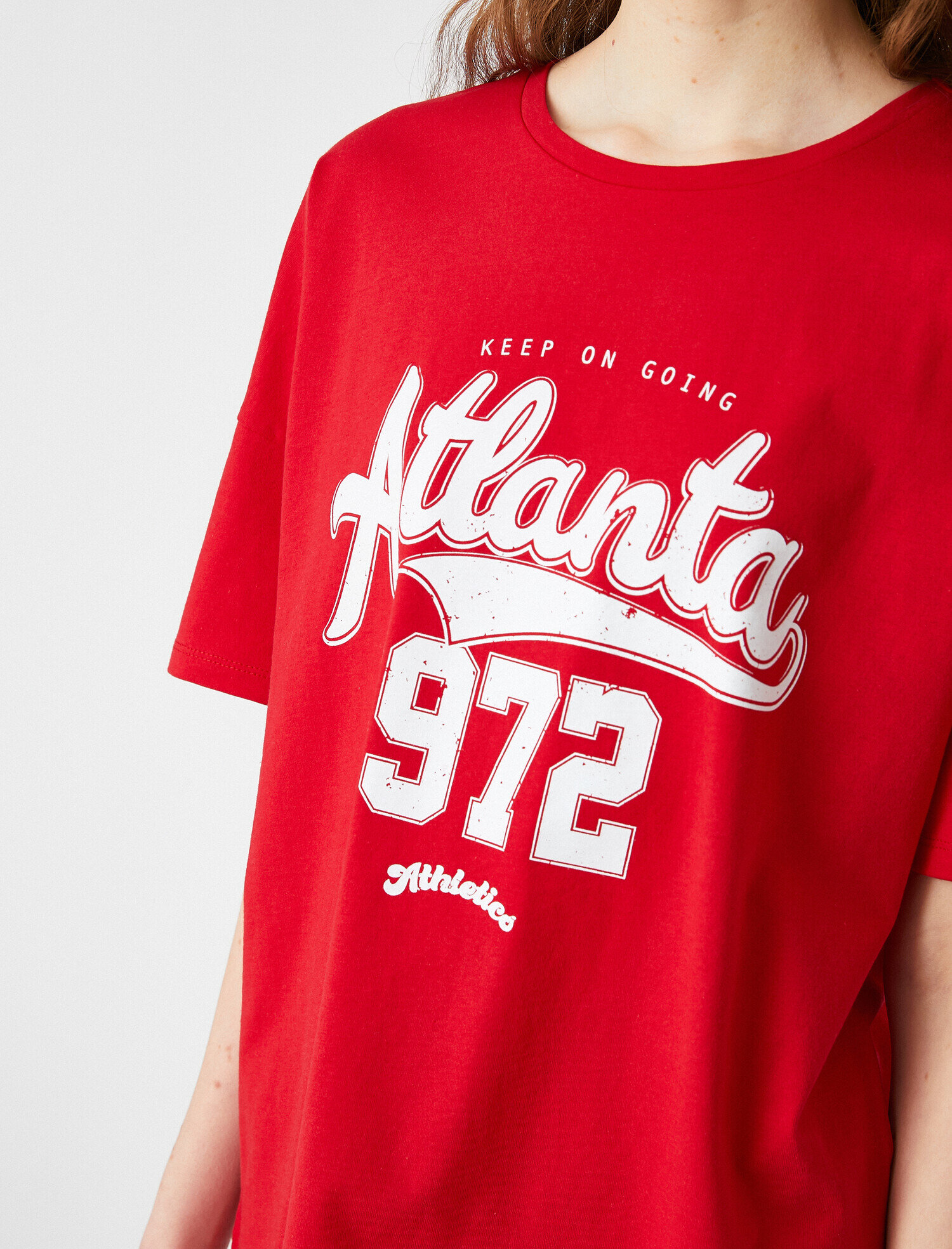   Oversize Kısa Kollu Tişört