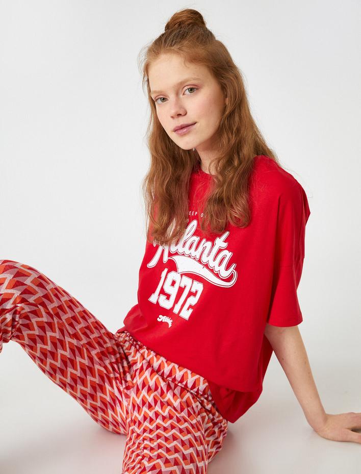  Oversize Kısa Kollu Tişört