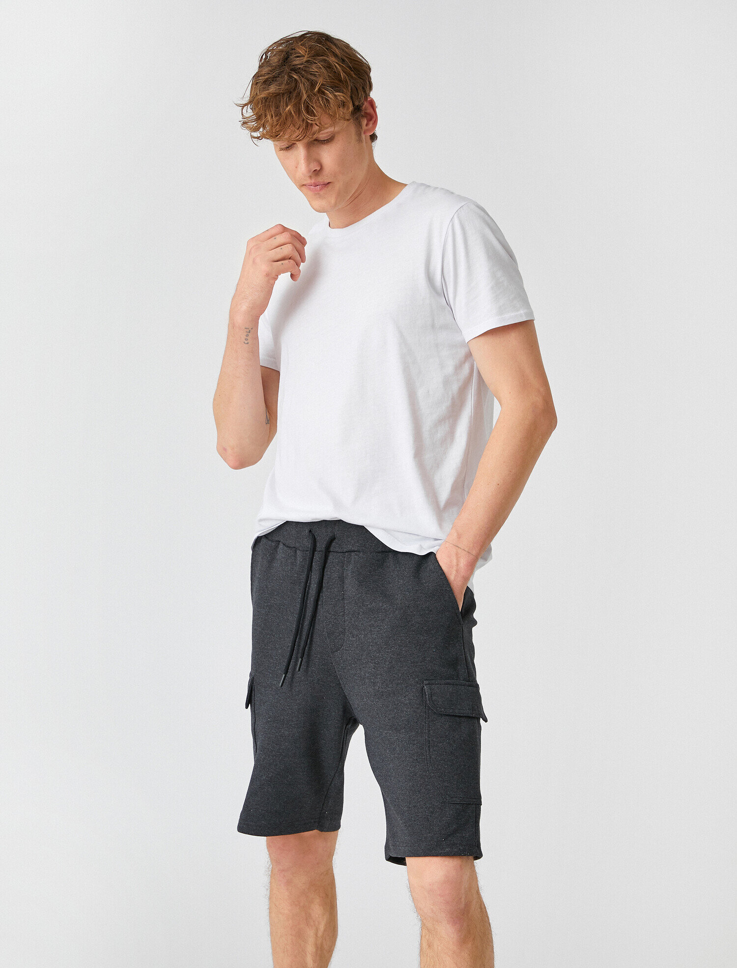   Slim Fit Kargo Şort