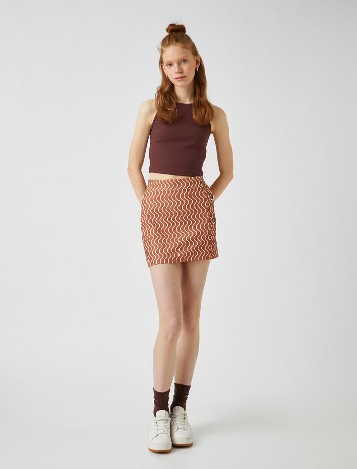  Halter Yaka Crop Atlet