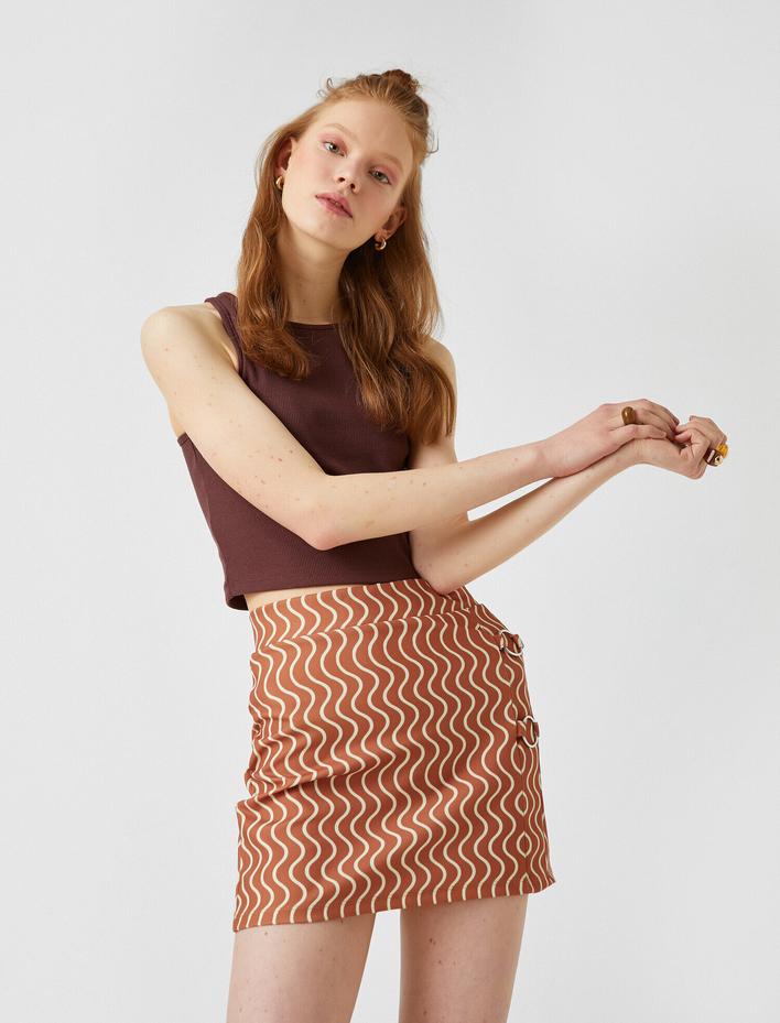  Halter Yaka Crop Atlet