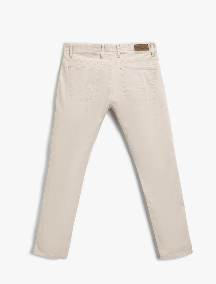   Slim Fit Basic Pantolon