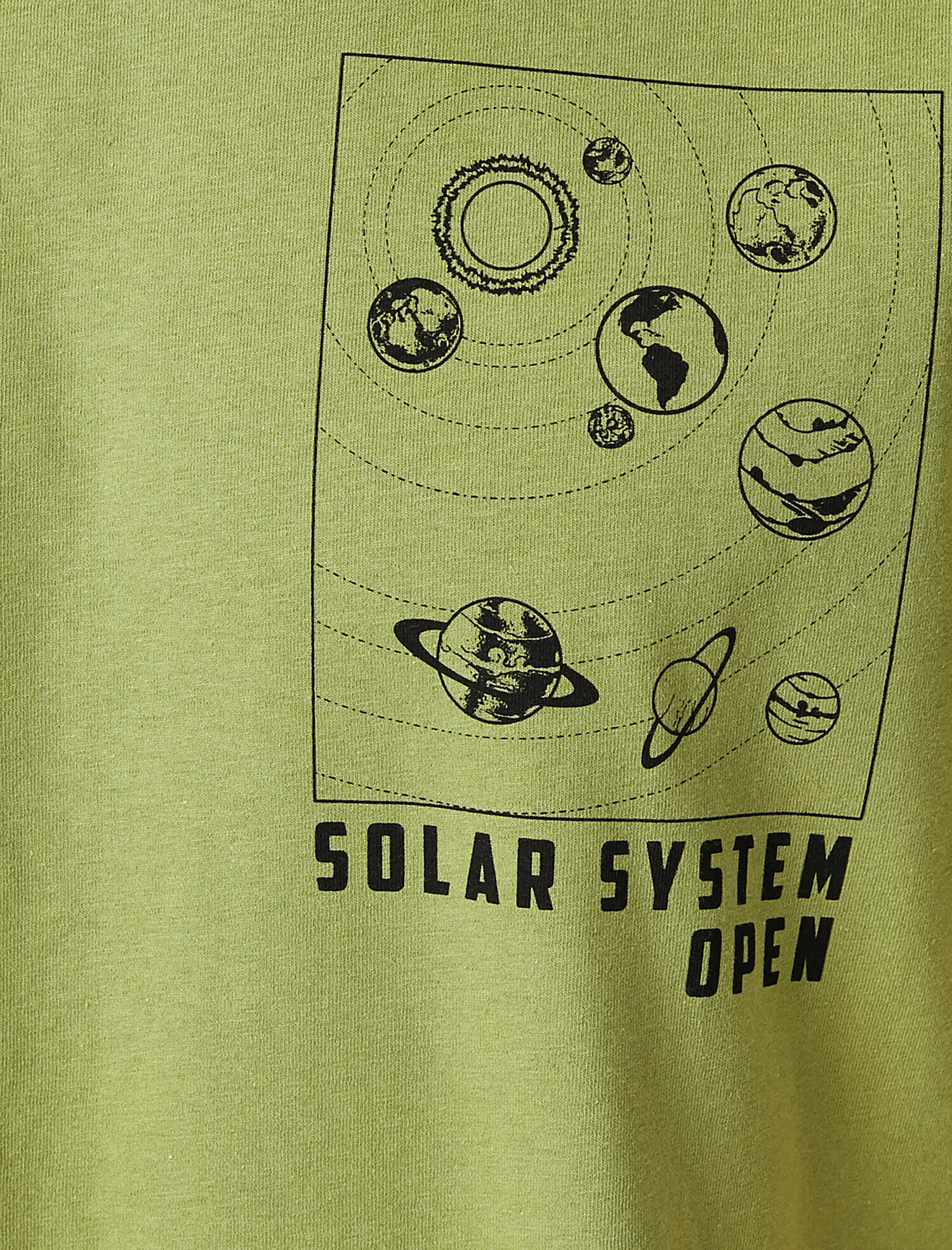Koton Güneş Sistemi Baskılı Tişört. 6