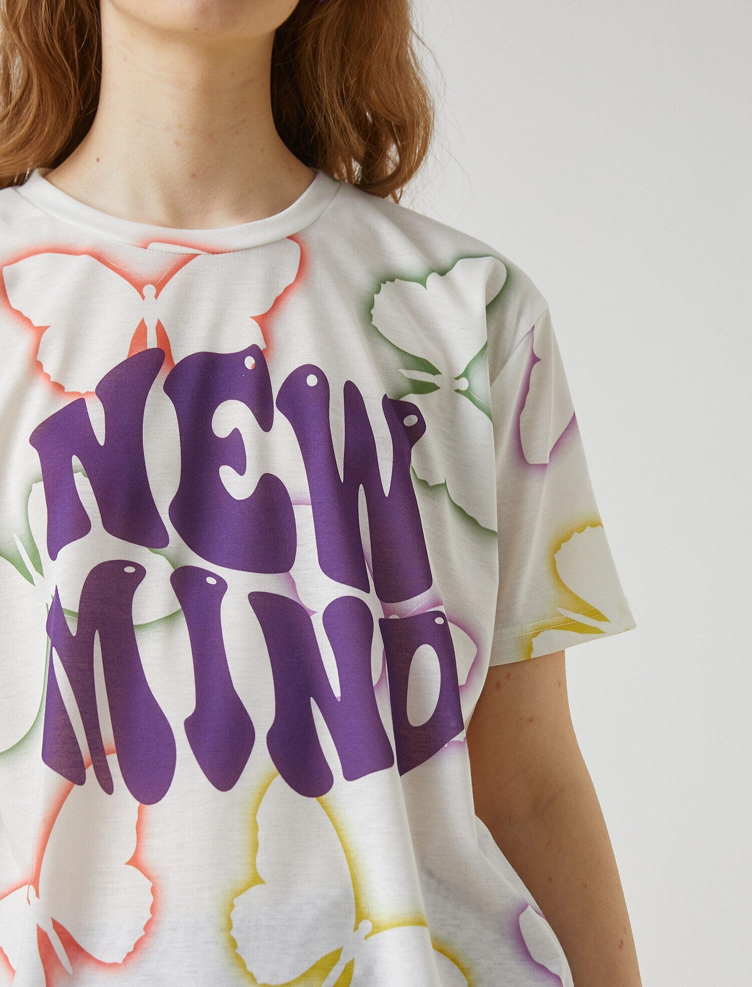   Kısa Kollu Baskılı Tişört