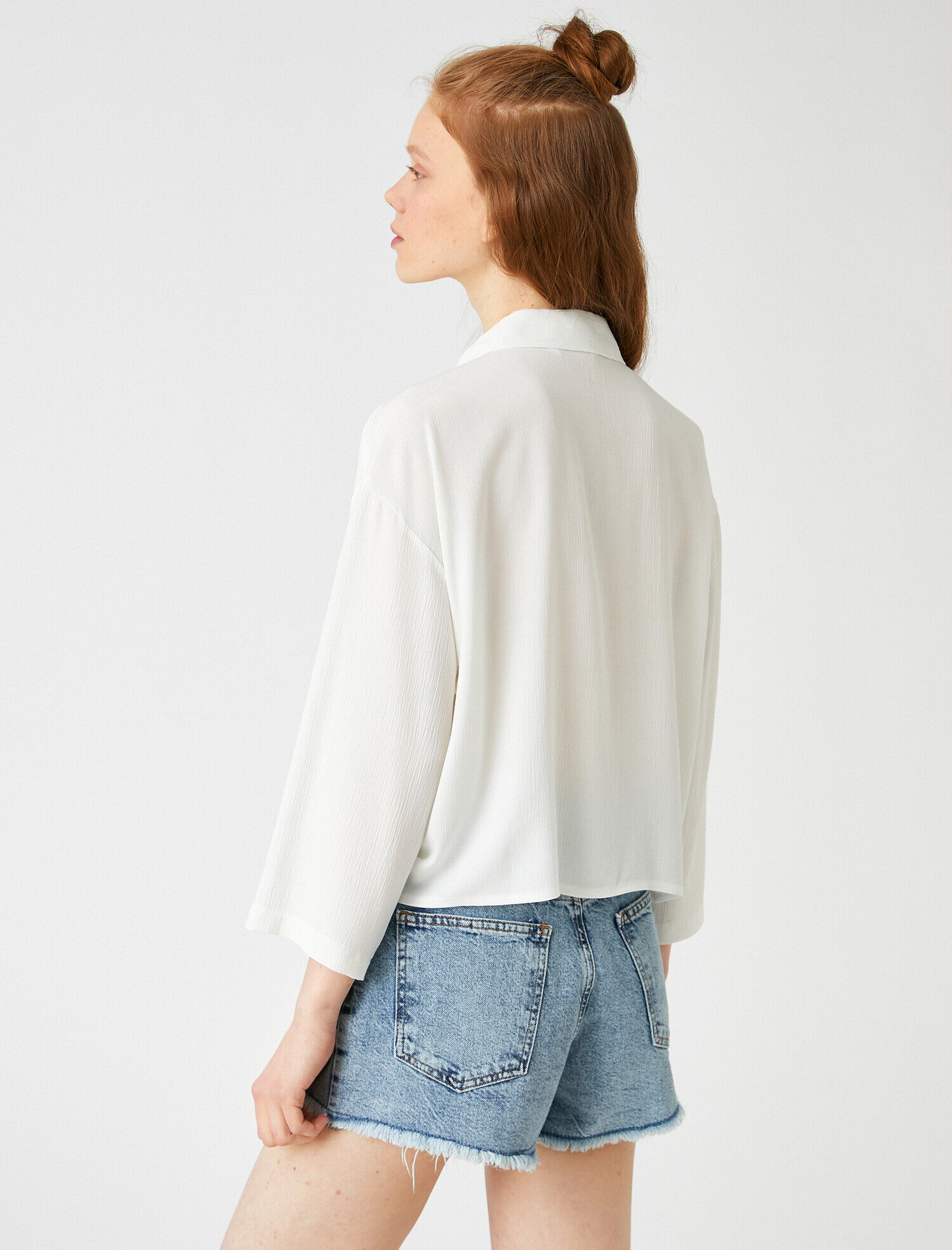   Klasik Yaka Gömlek Uzun Kollu