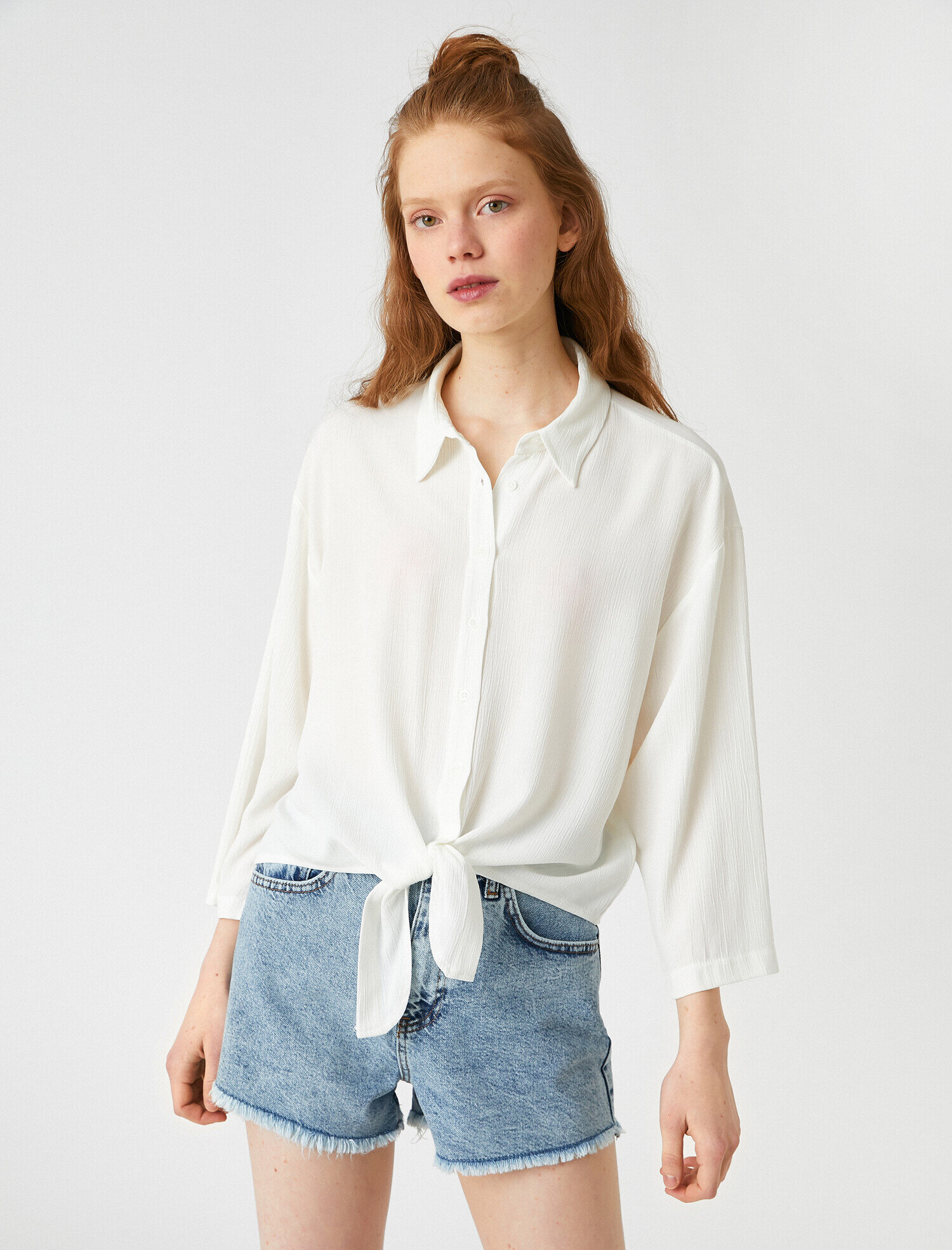   Klasik Yaka Gömlek Uzun Kollu