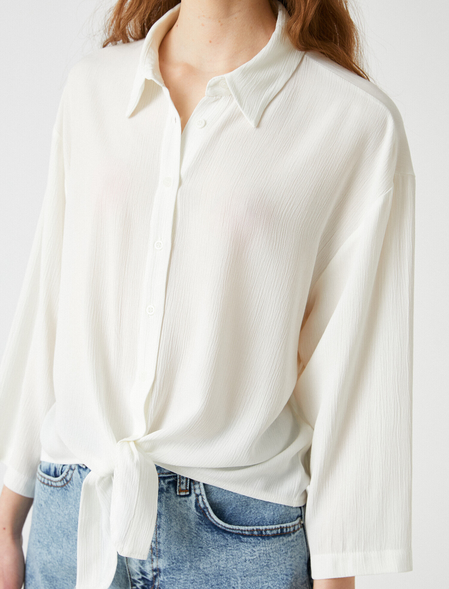   Klasik Yaka Gömlek Uzun Kollu