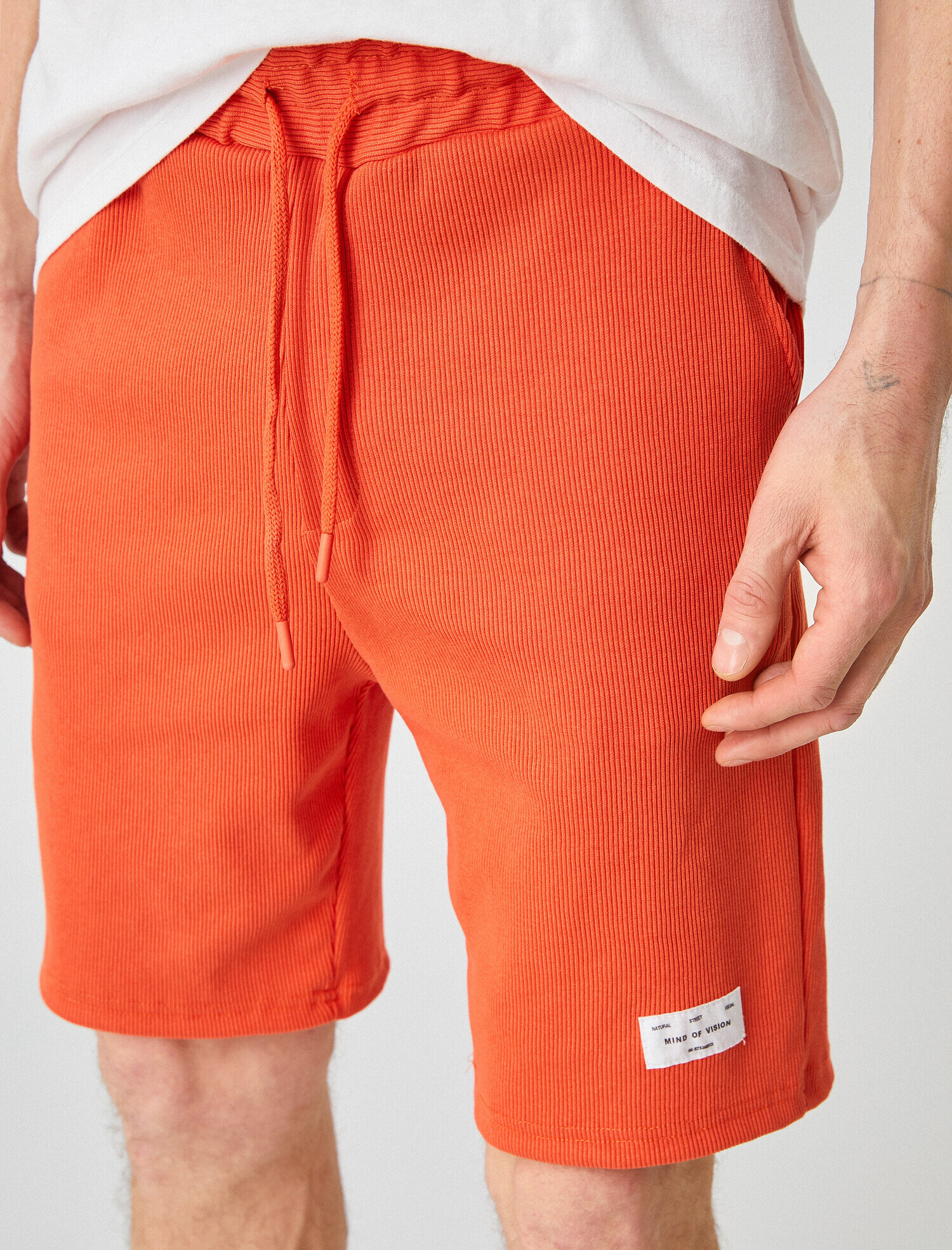   Etiketli Basic Şort