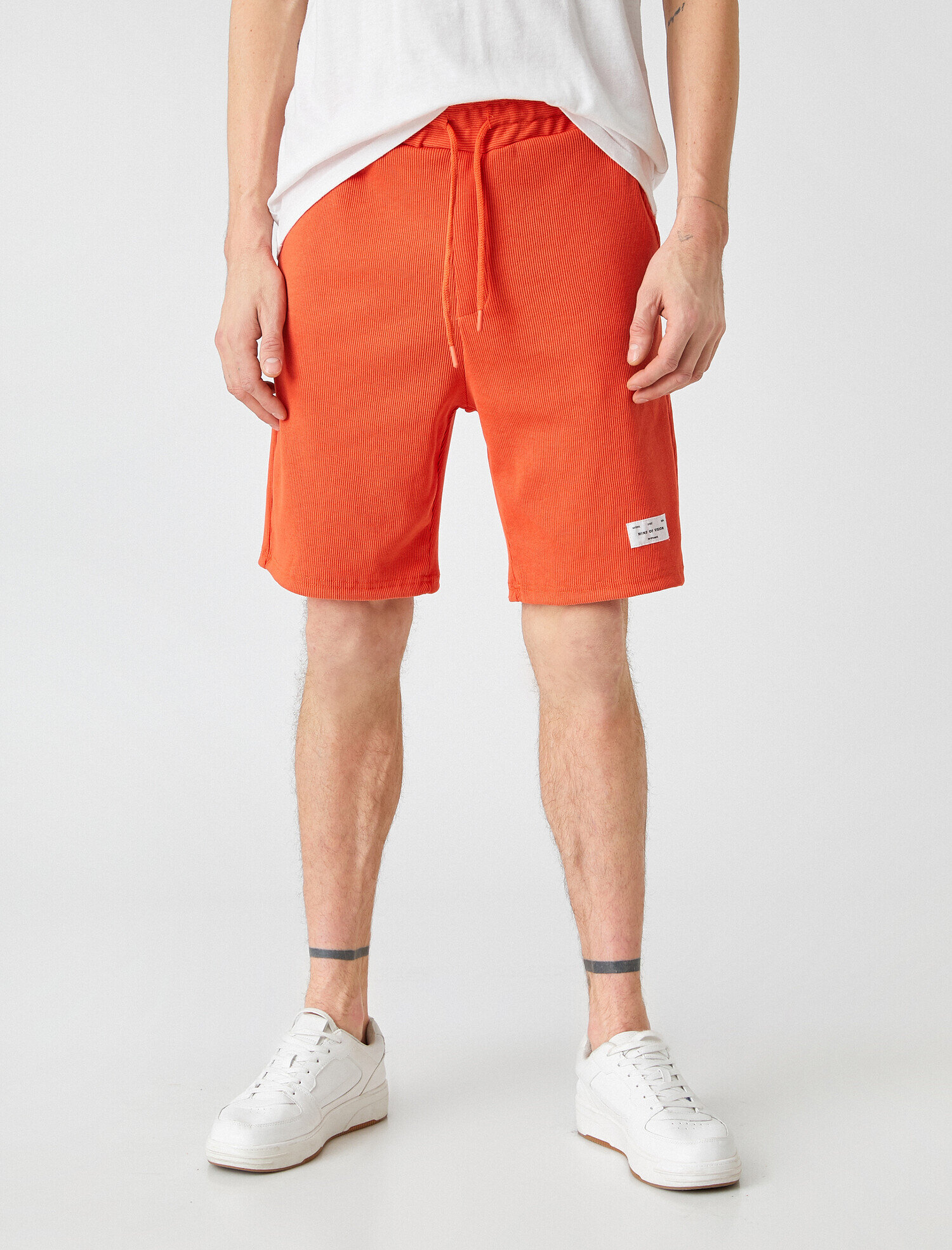   Etiketli Basic Şort