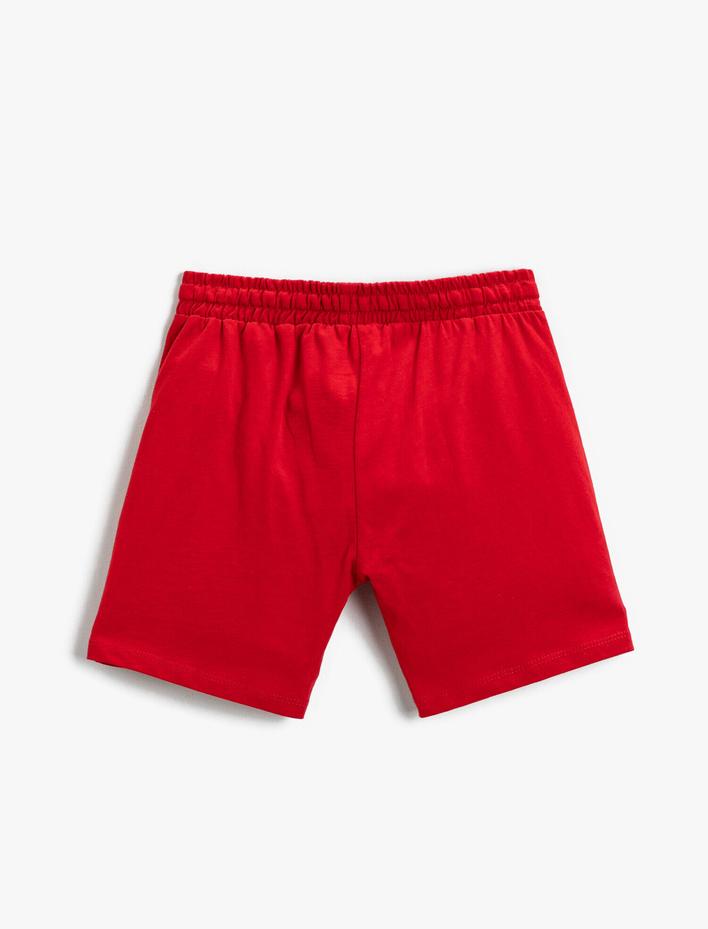 Erkek Çocuk Basic Şort Beli Bağcıklı