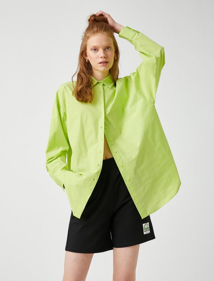  Beli Lastikli Baskılı Şort