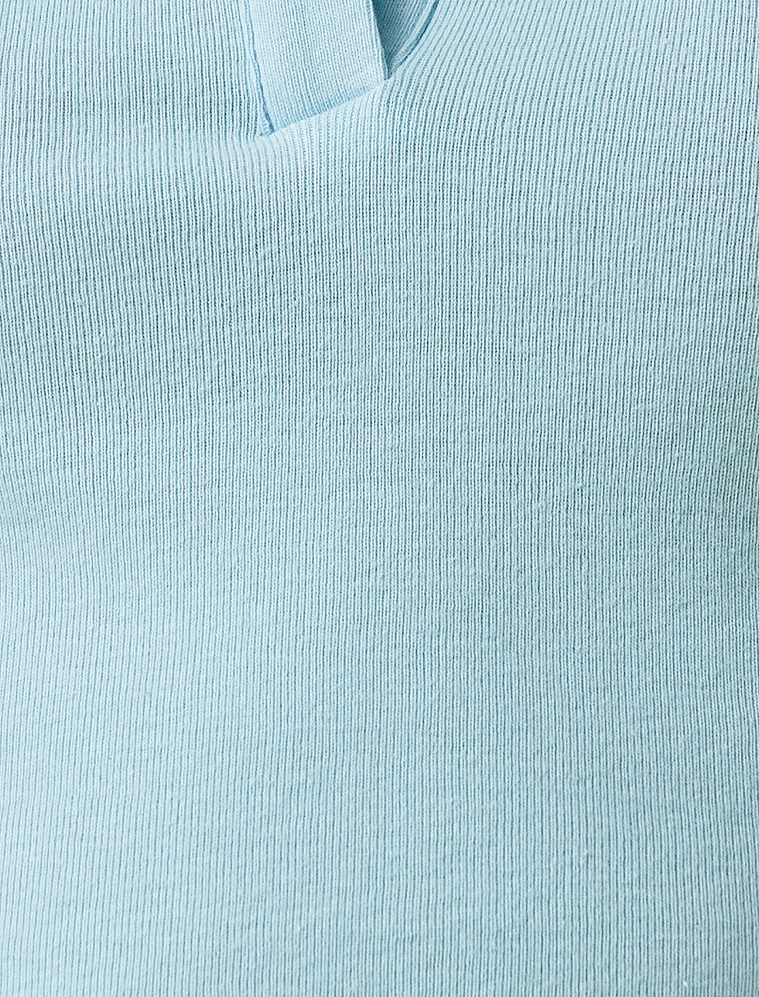   Polo Yaka Kolsuz Pamuklu Crop Atlet