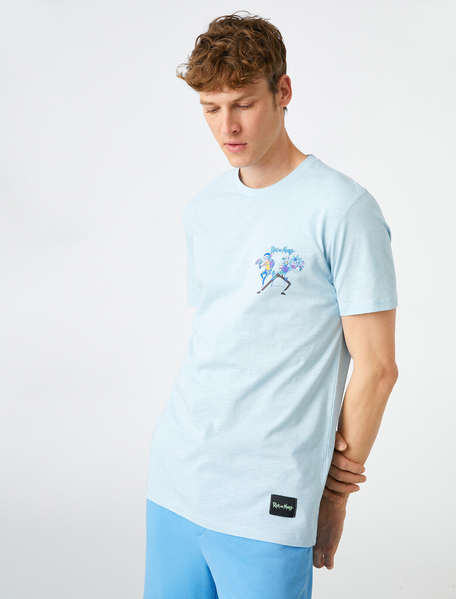   Rick and Morty Oversize Tişört Lisanslı Baskılı