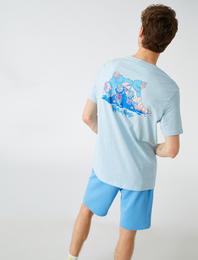 Rick and Morty Oversize Tişört Lisanslı Baskılı
