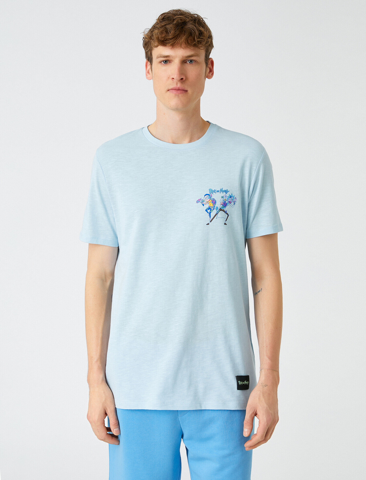   Rick and Morty Oversize Tişört Lisanslı Baskılı