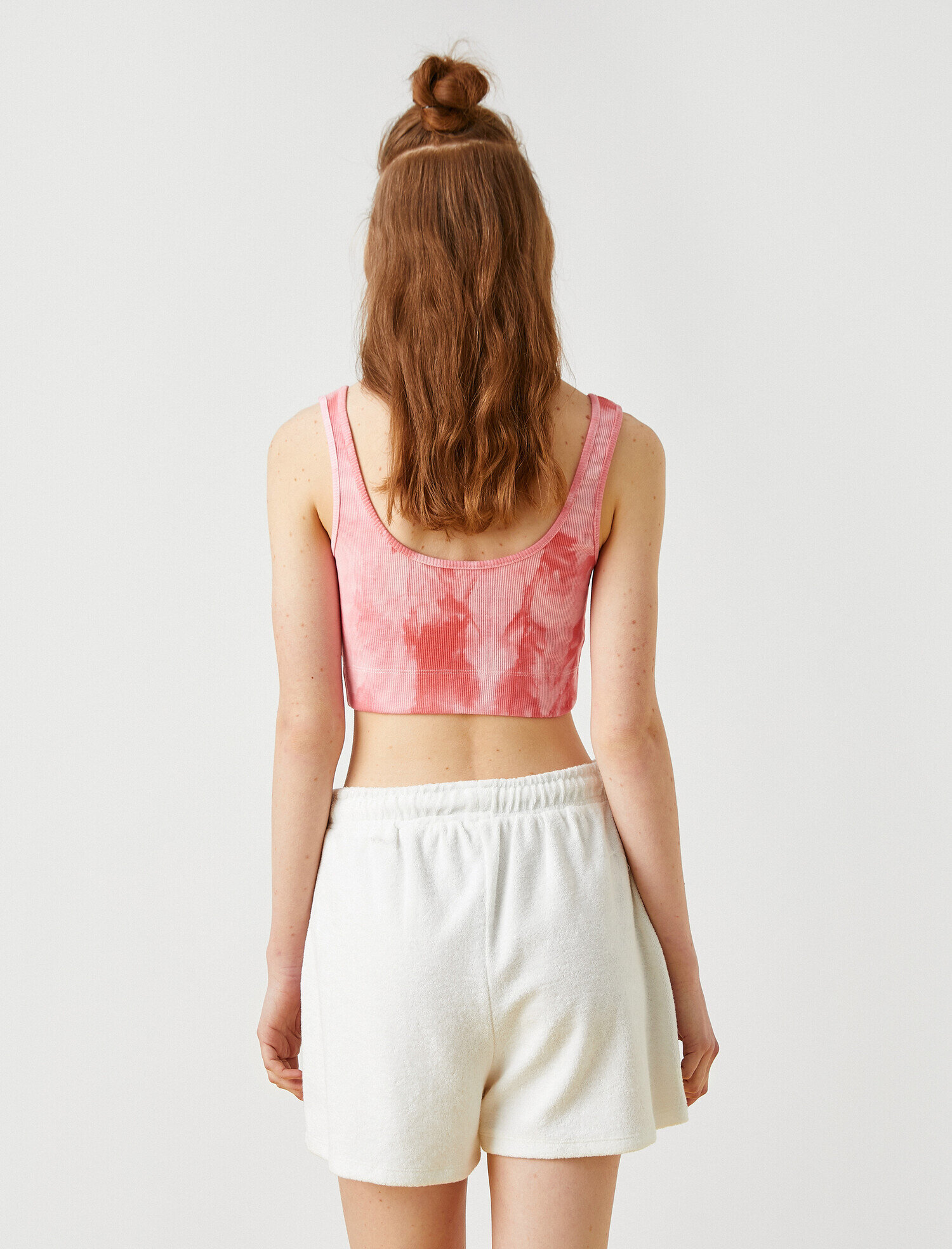   Pamuklu Baskılı Sporcu Sütyeni