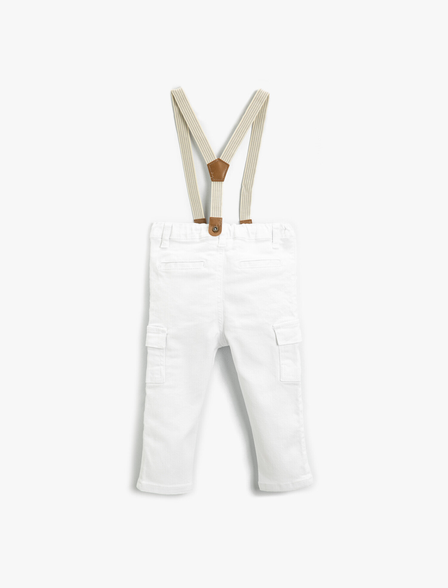  Erkek Bebek Salopet Kumaş Pantolon Pamuklu