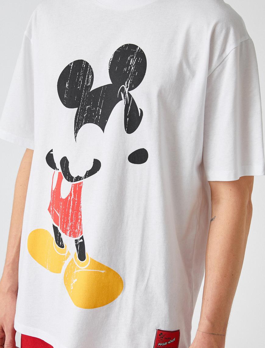   Mickey Mouse Oversize Tişört Lisanslı Baskılı