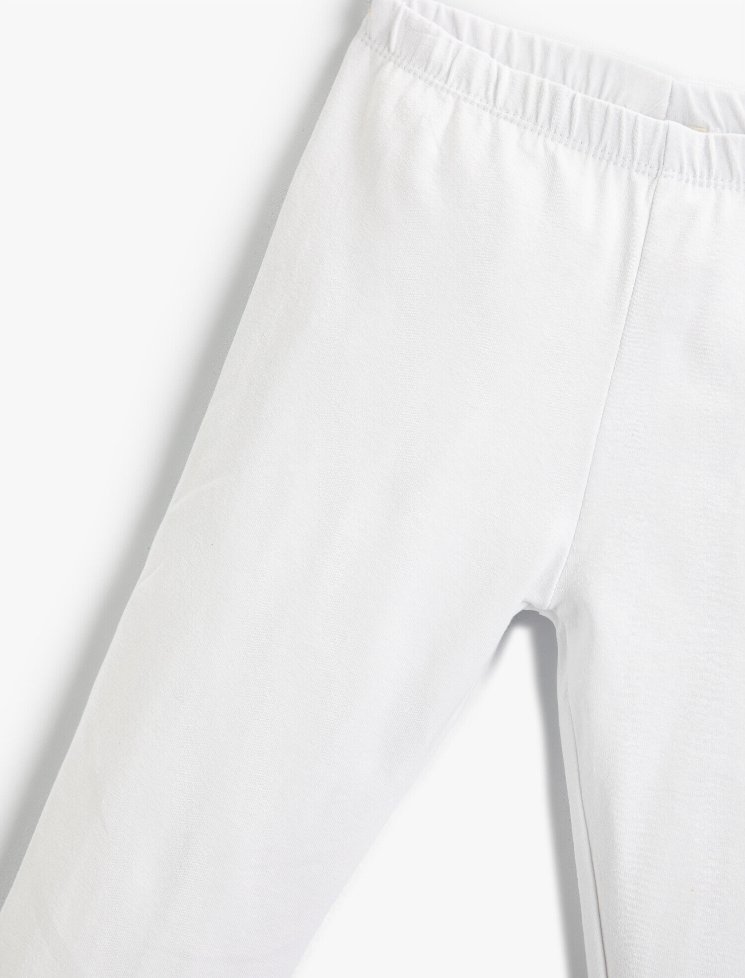  Kız Çocuk Basic Kapri Tayt Pamuklu