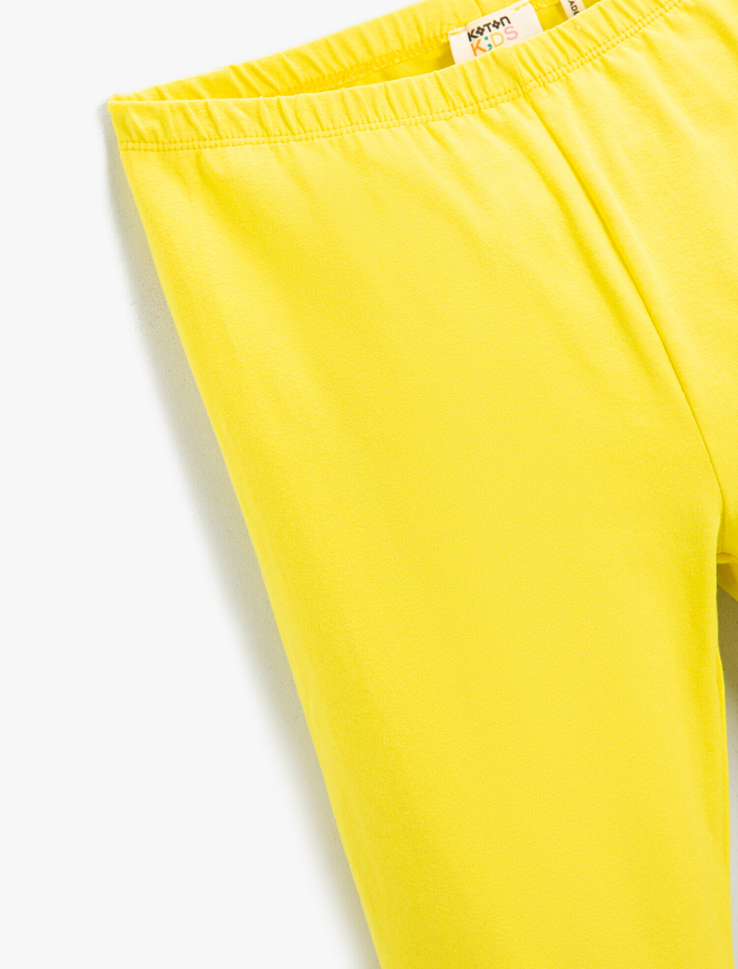  Kız Çocuk Basic Kapri Tayt Pamuklu