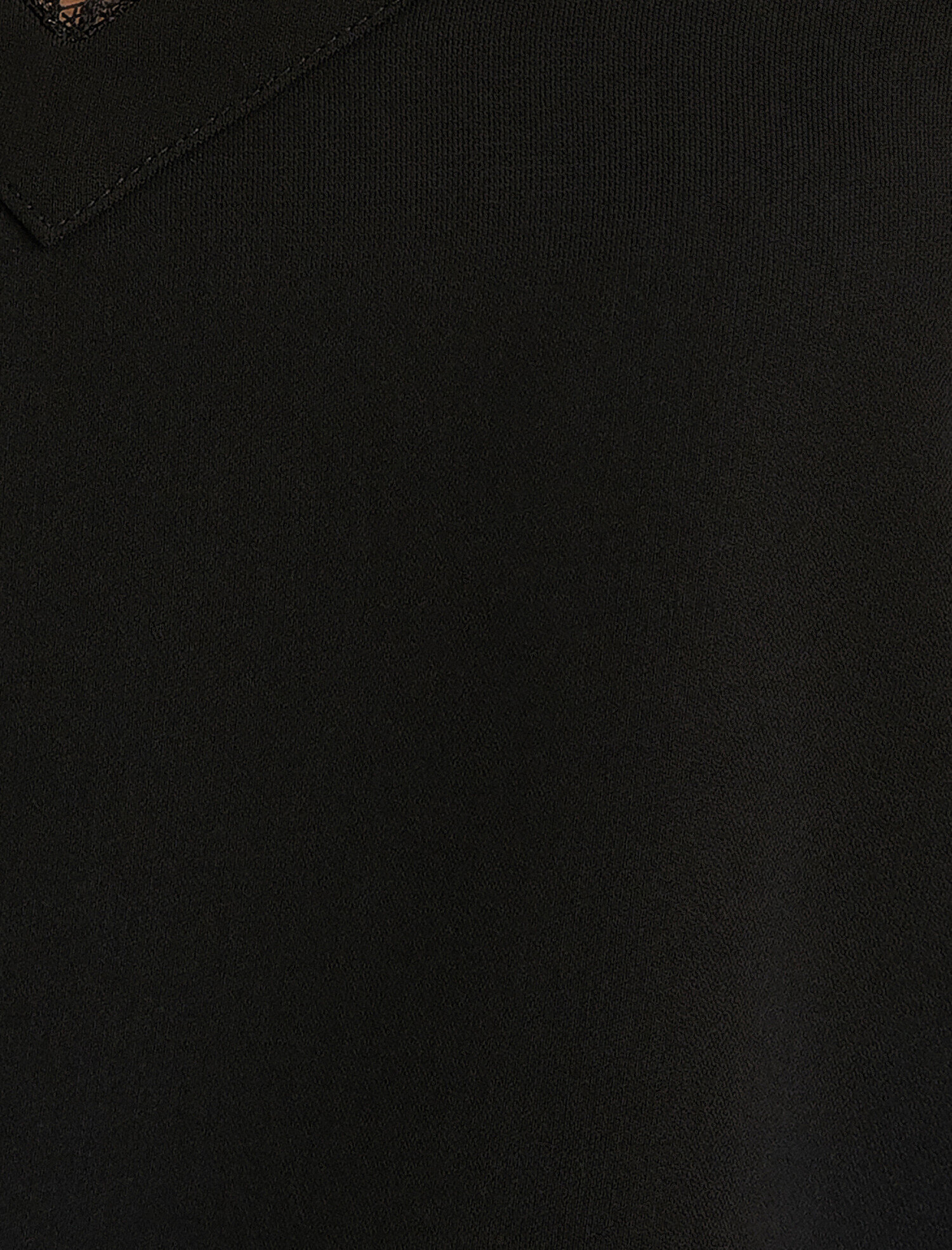 Dantelli Atlet İnce Askılı V Yaka