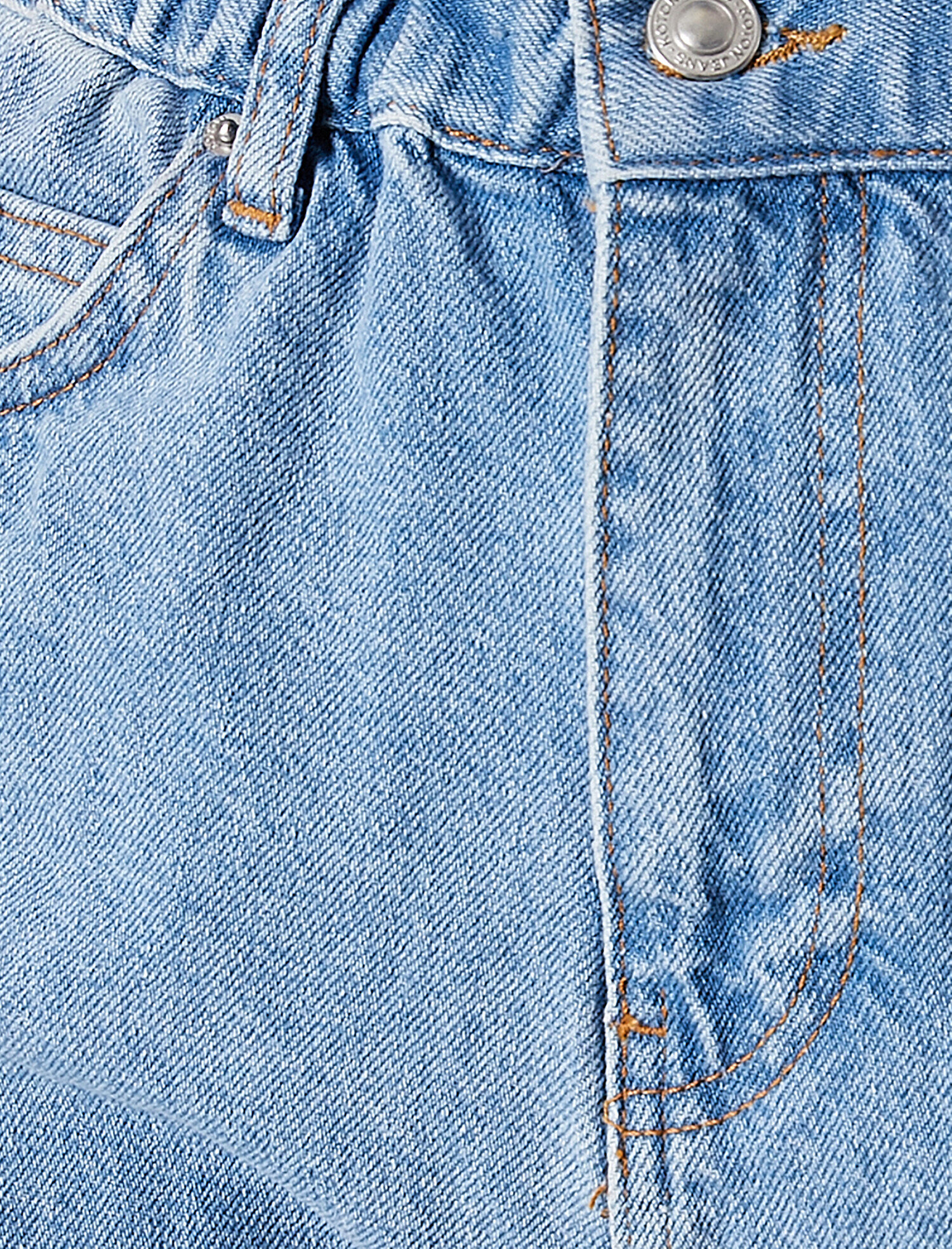   Yüksek Bel Kot Şort