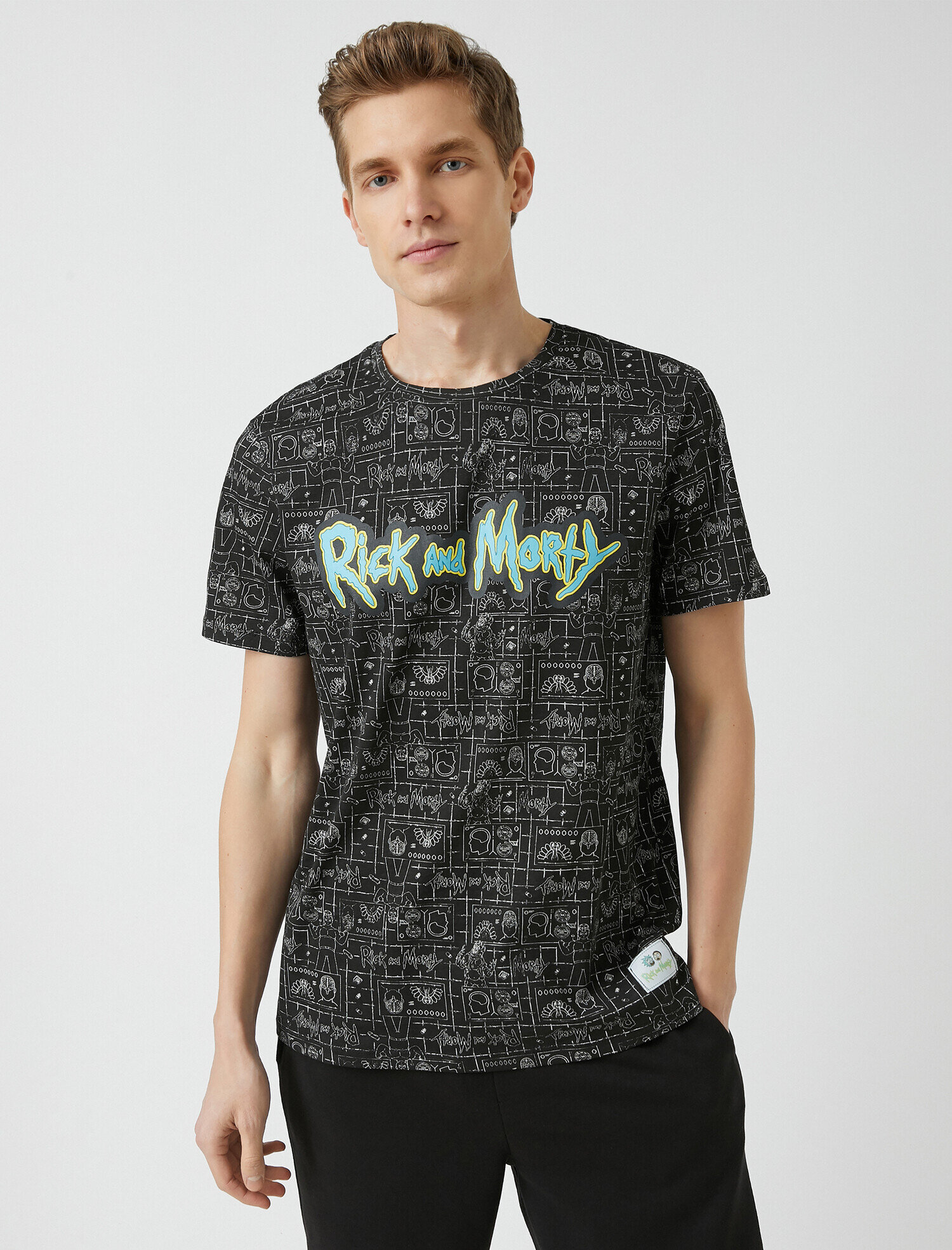   Rick and Morty Tişört Lisanslı Baskılı