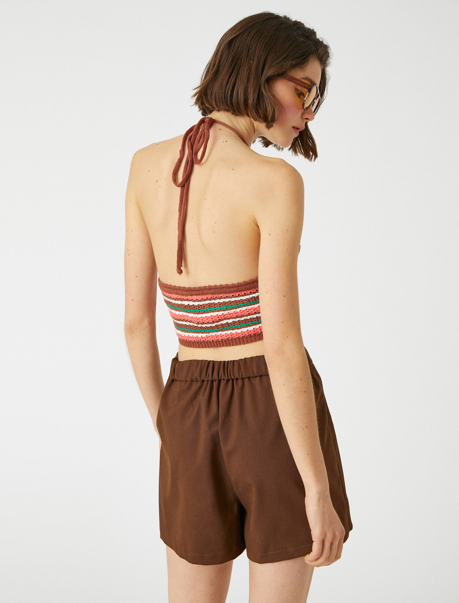   Halter Yaka Örme Atlet