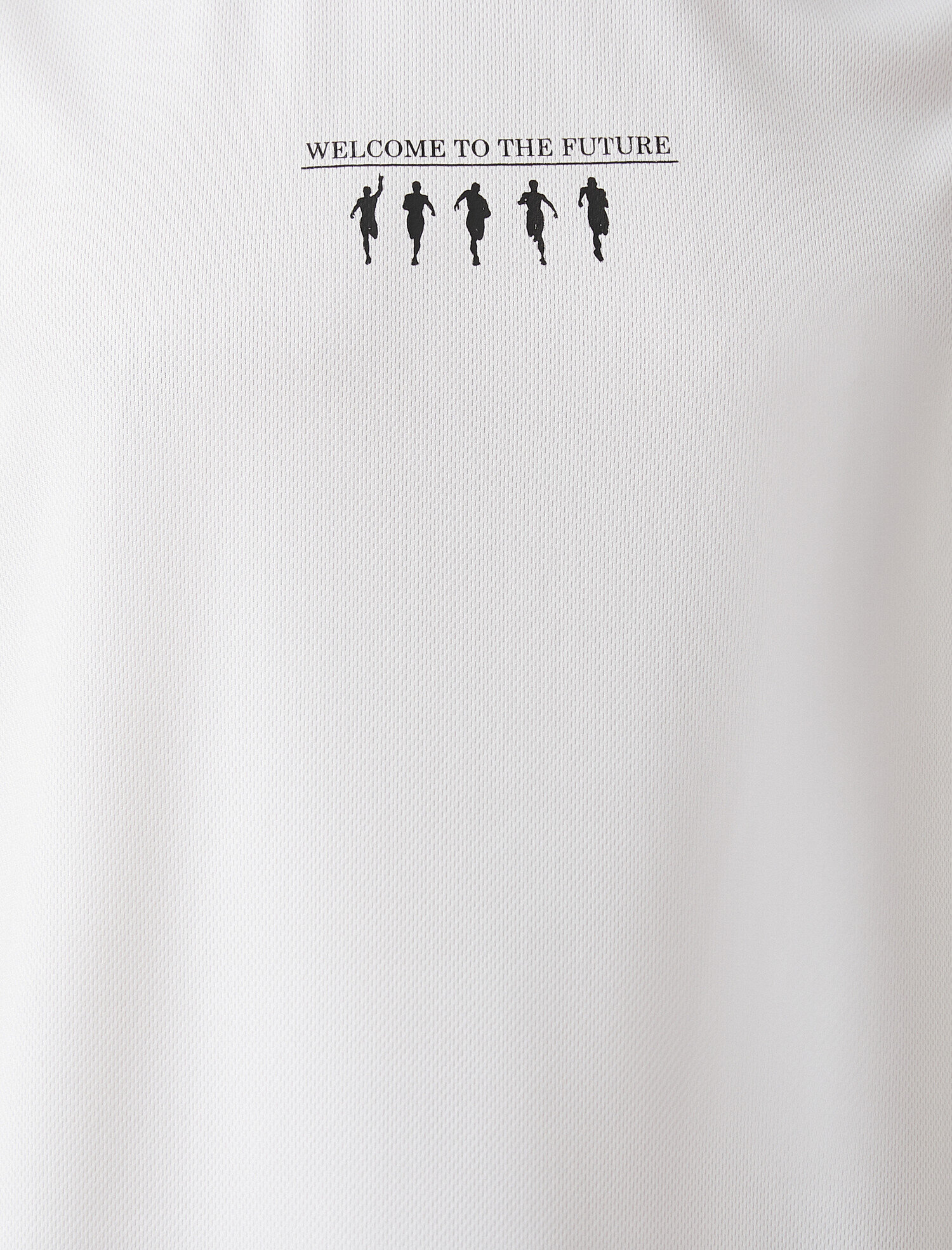   Slogan Baskılı Atlet Bisiklet Yaka