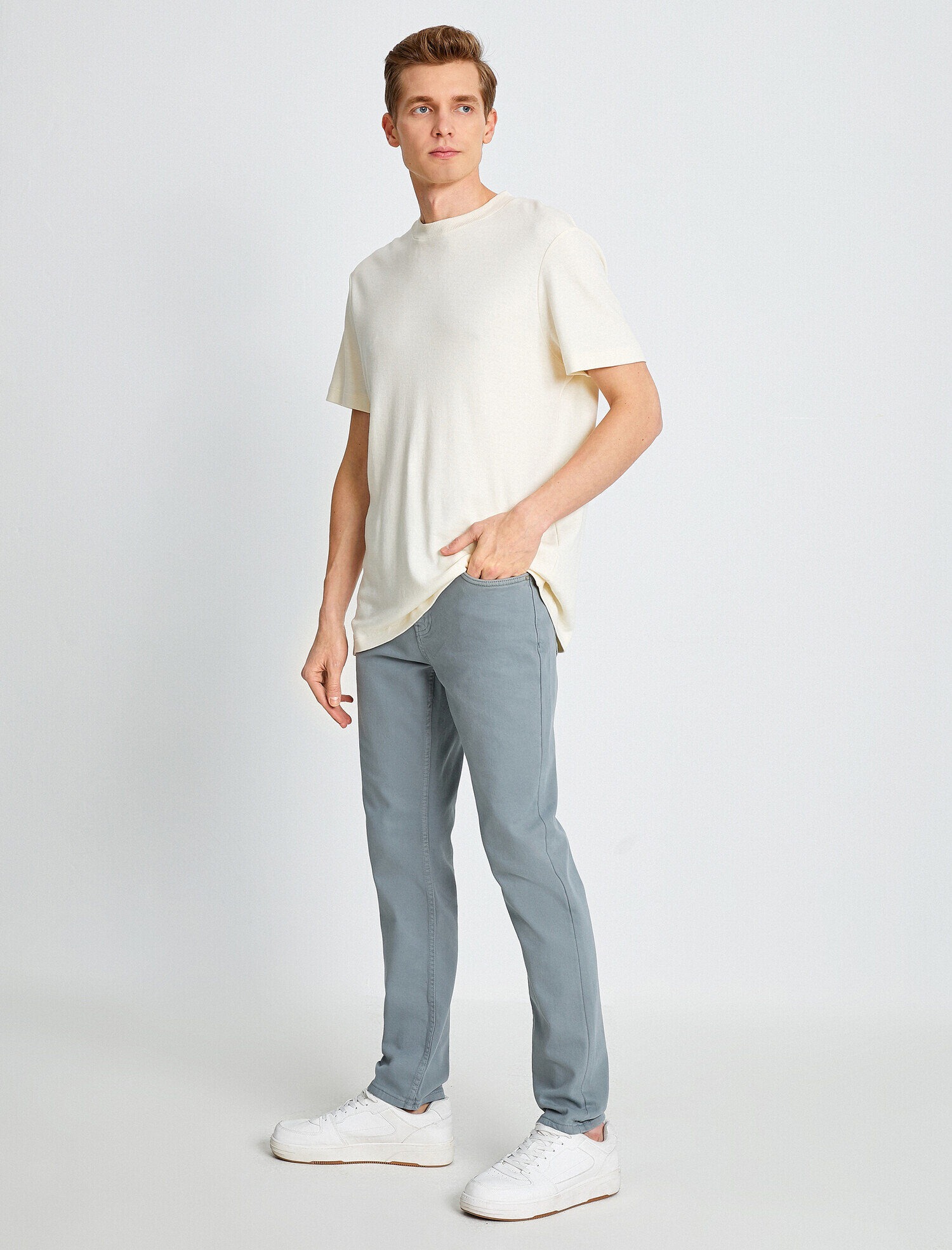   Dar Kesim Basic Pantolon 5 Cepli