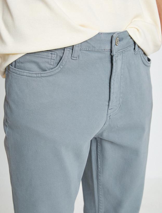   Slim Fit Basic Pantolon