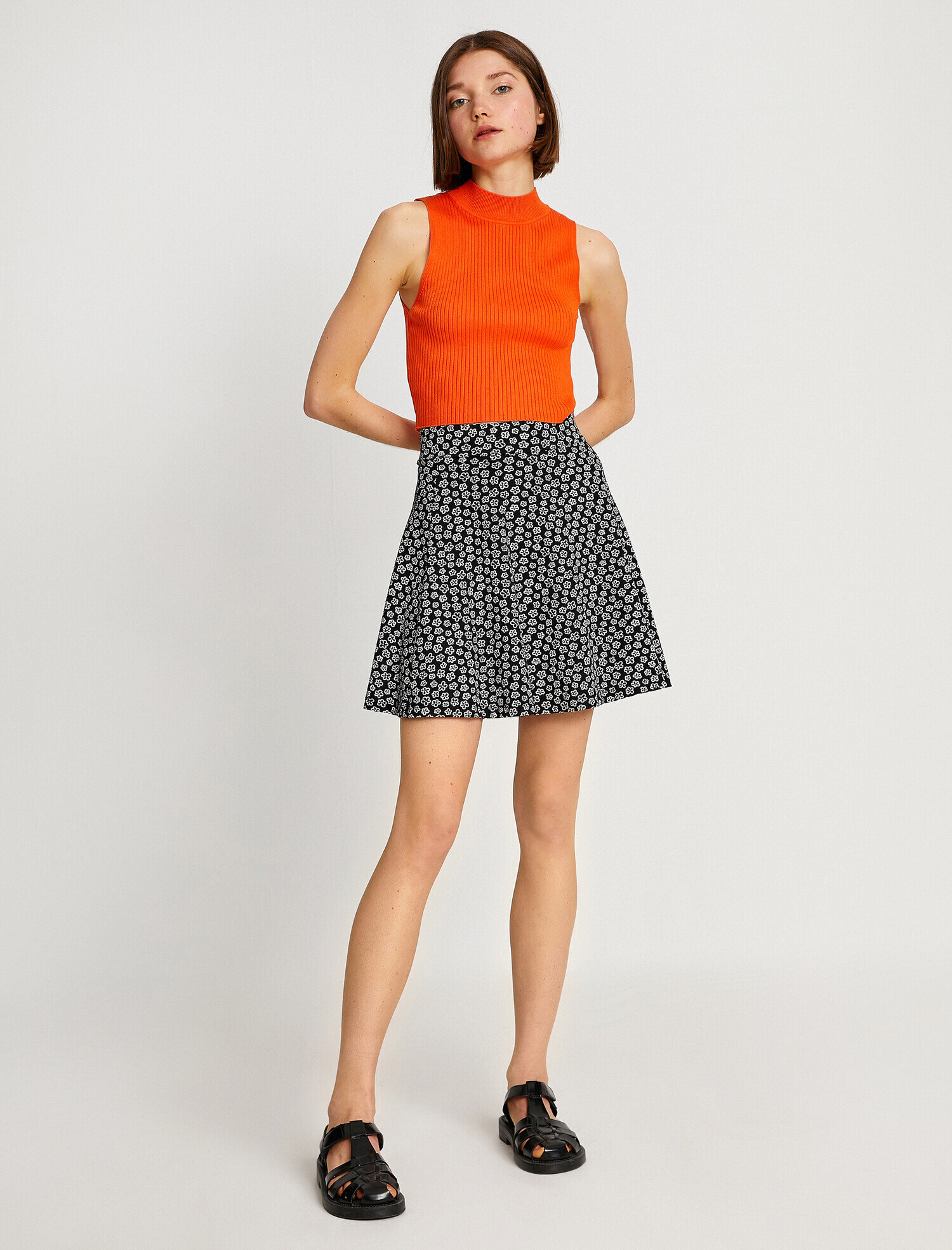   Fırfırlı Mini Etek