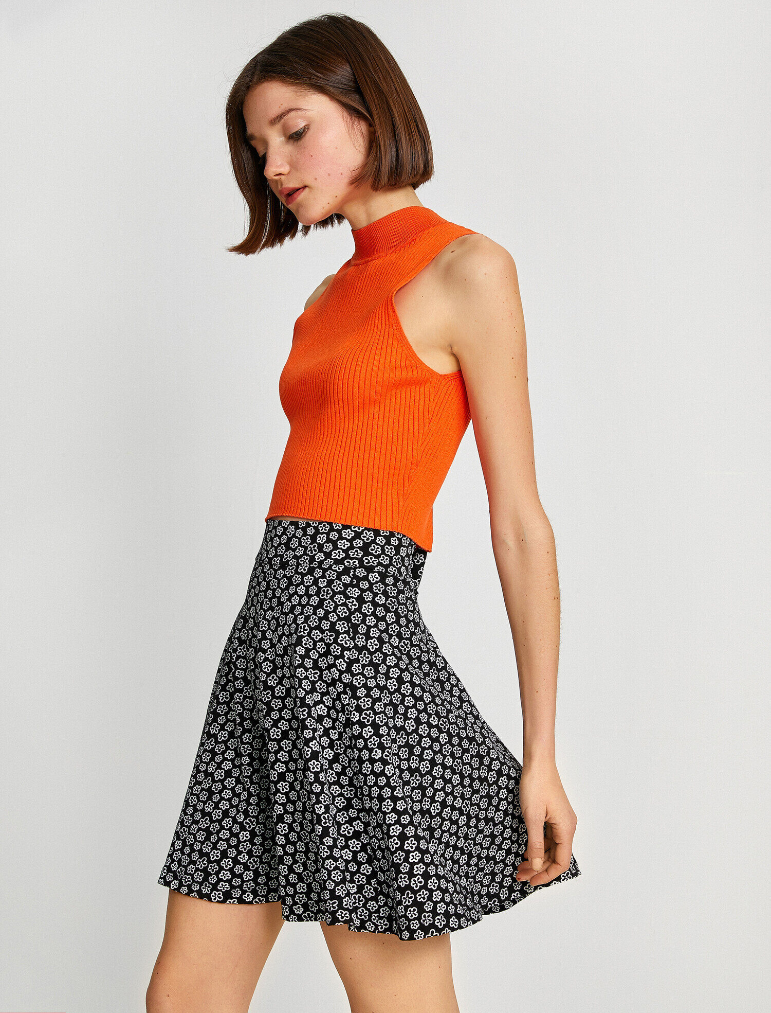   Fırfırlı Mini Etek