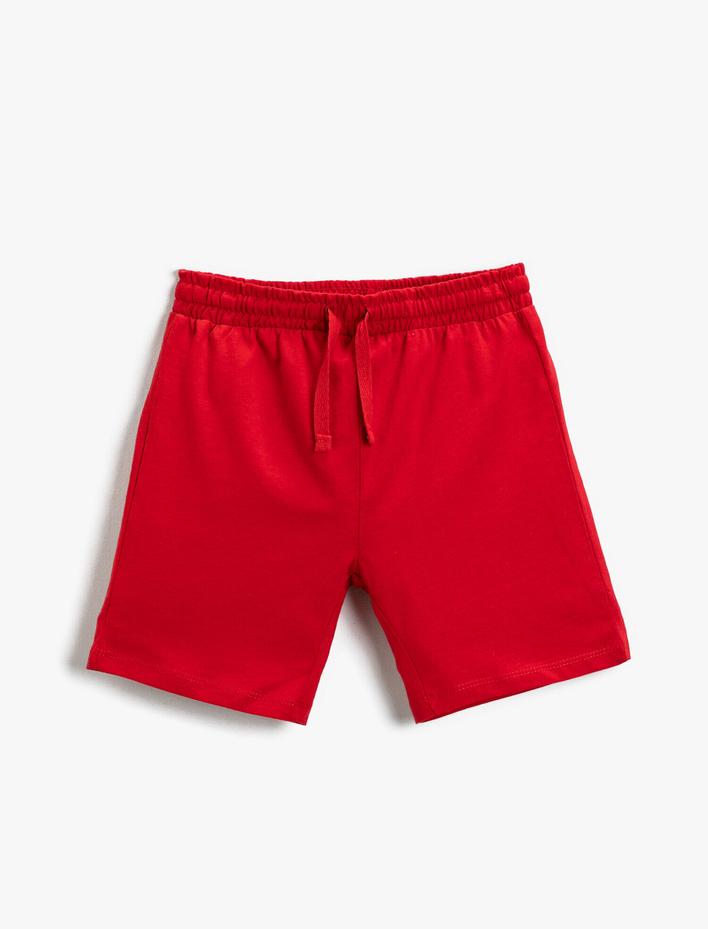 Erkek Çocuk Basic Şort Beli Bağcıklı