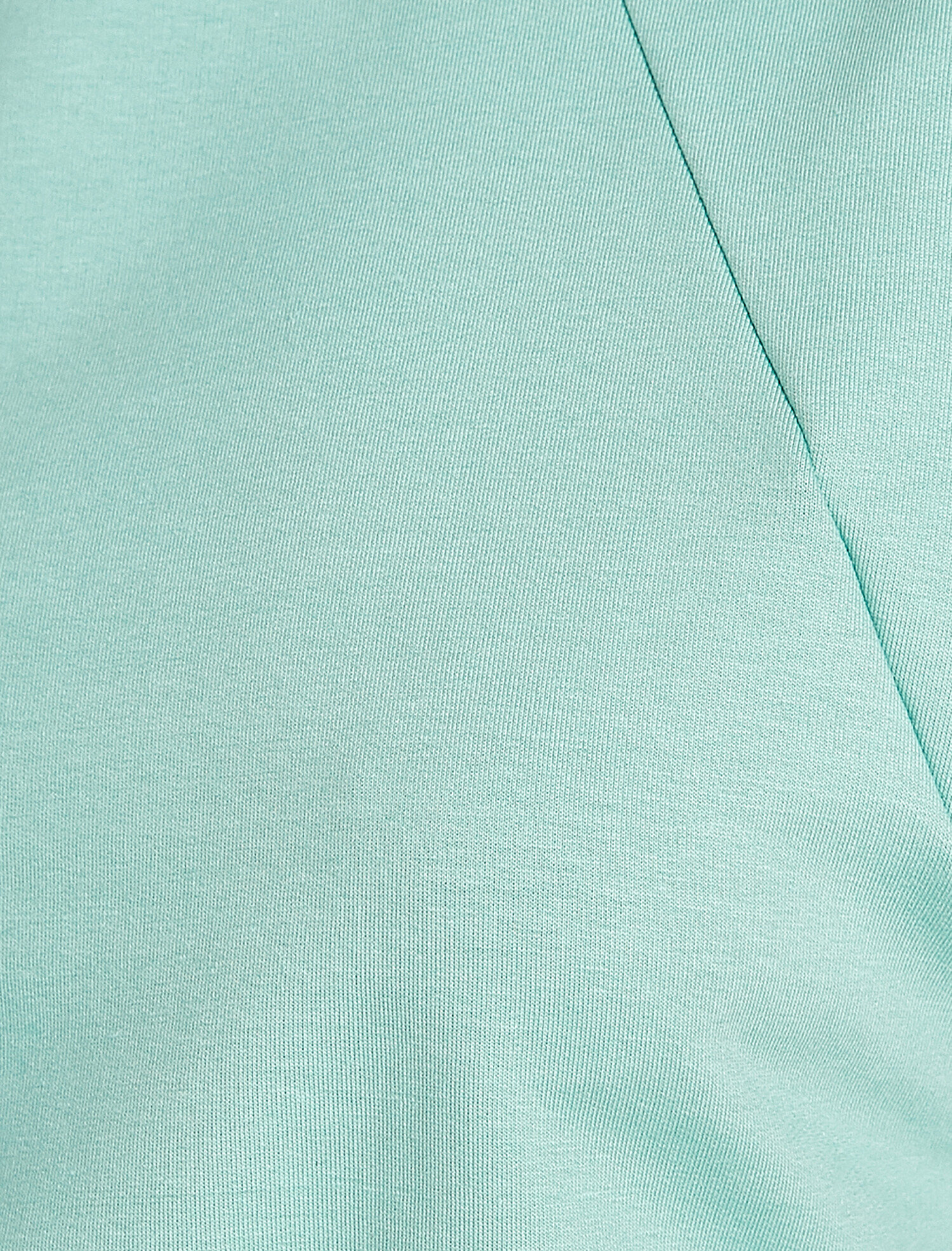   Crop Atlet Beli Lastikli Bisiklet Yaka Pamuklu