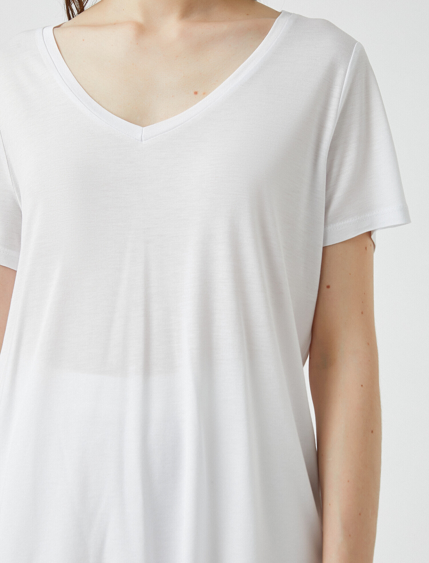   Bisiklet Yaka Kısa Kollu Basic Tişört