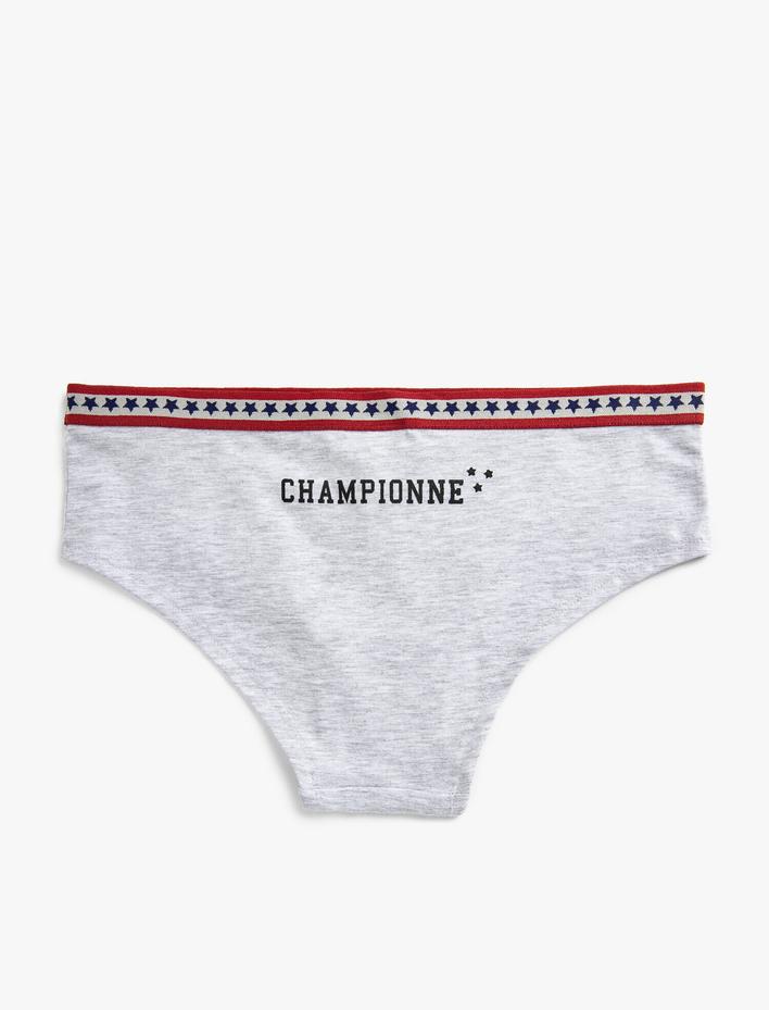  Pamuklu Hipster Basic Külot