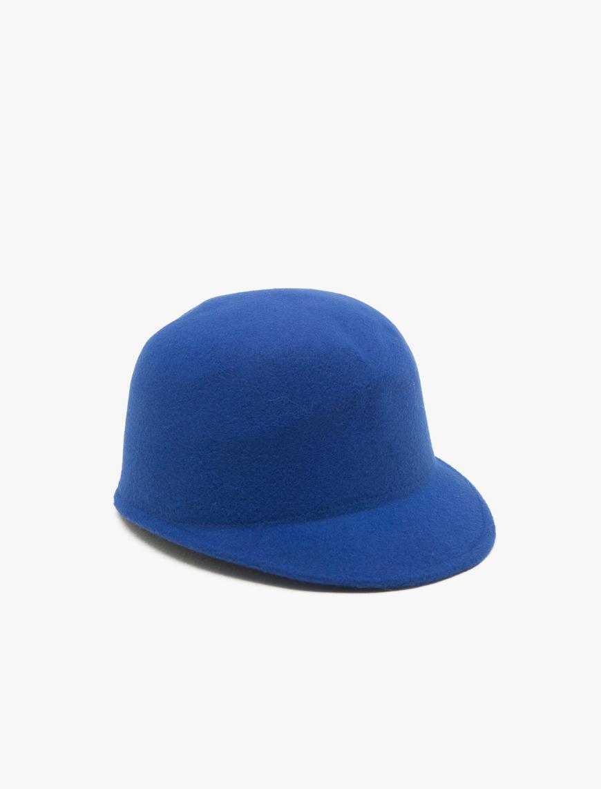  Kadın Basic Flat Şapka
