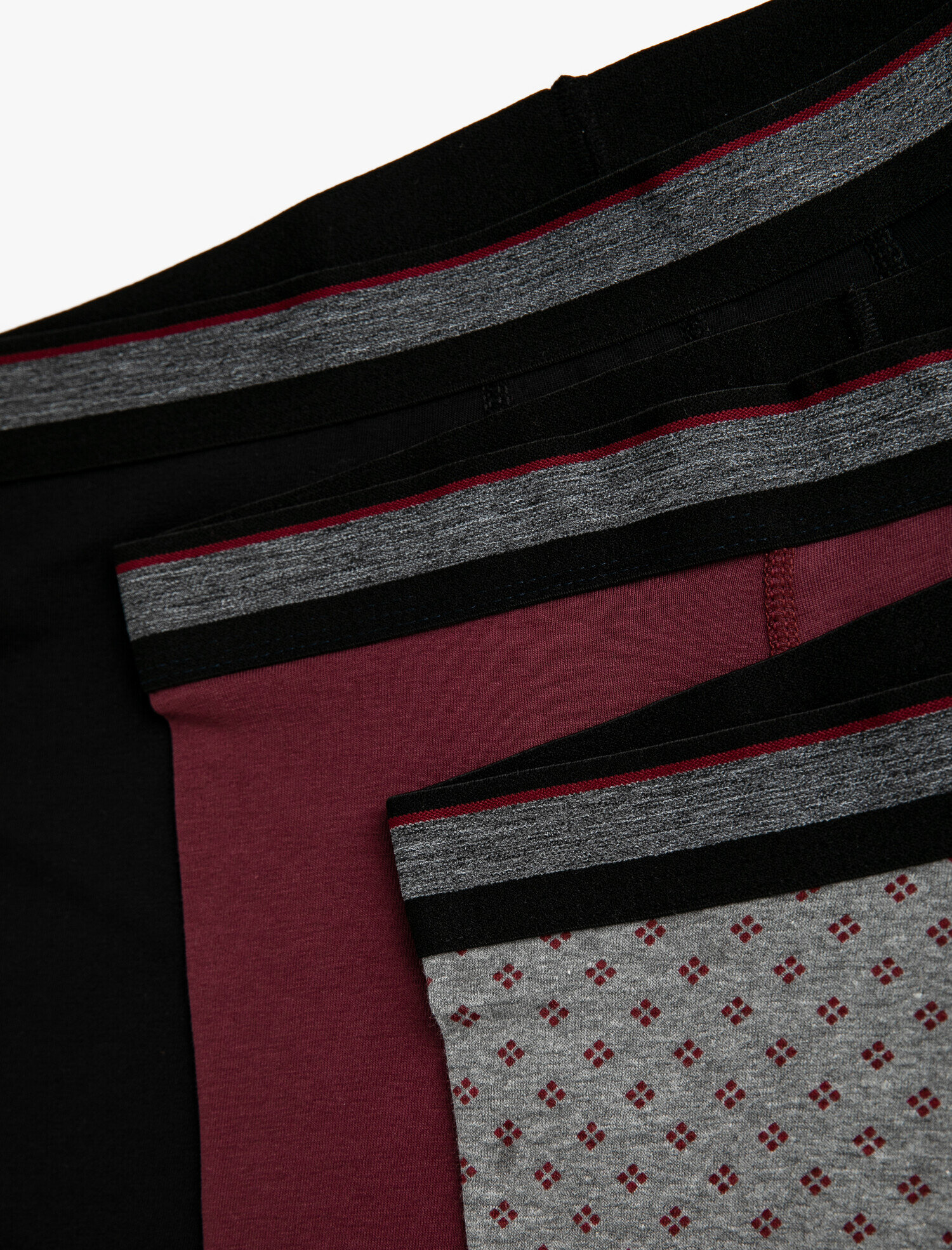 Pamuklu Basic Boxer Seti 3'lü