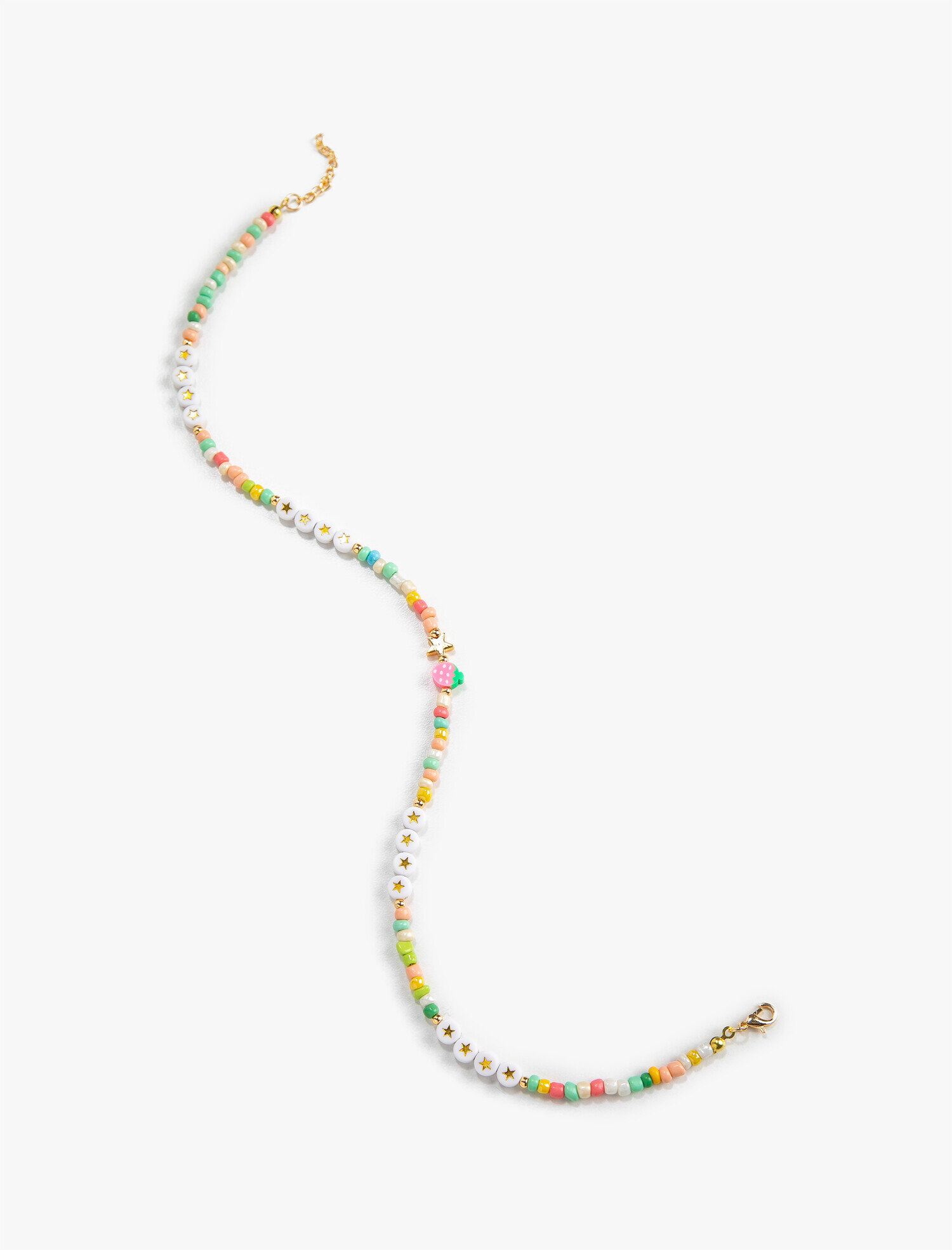  Kadın Boncuk Detaylı Kolye