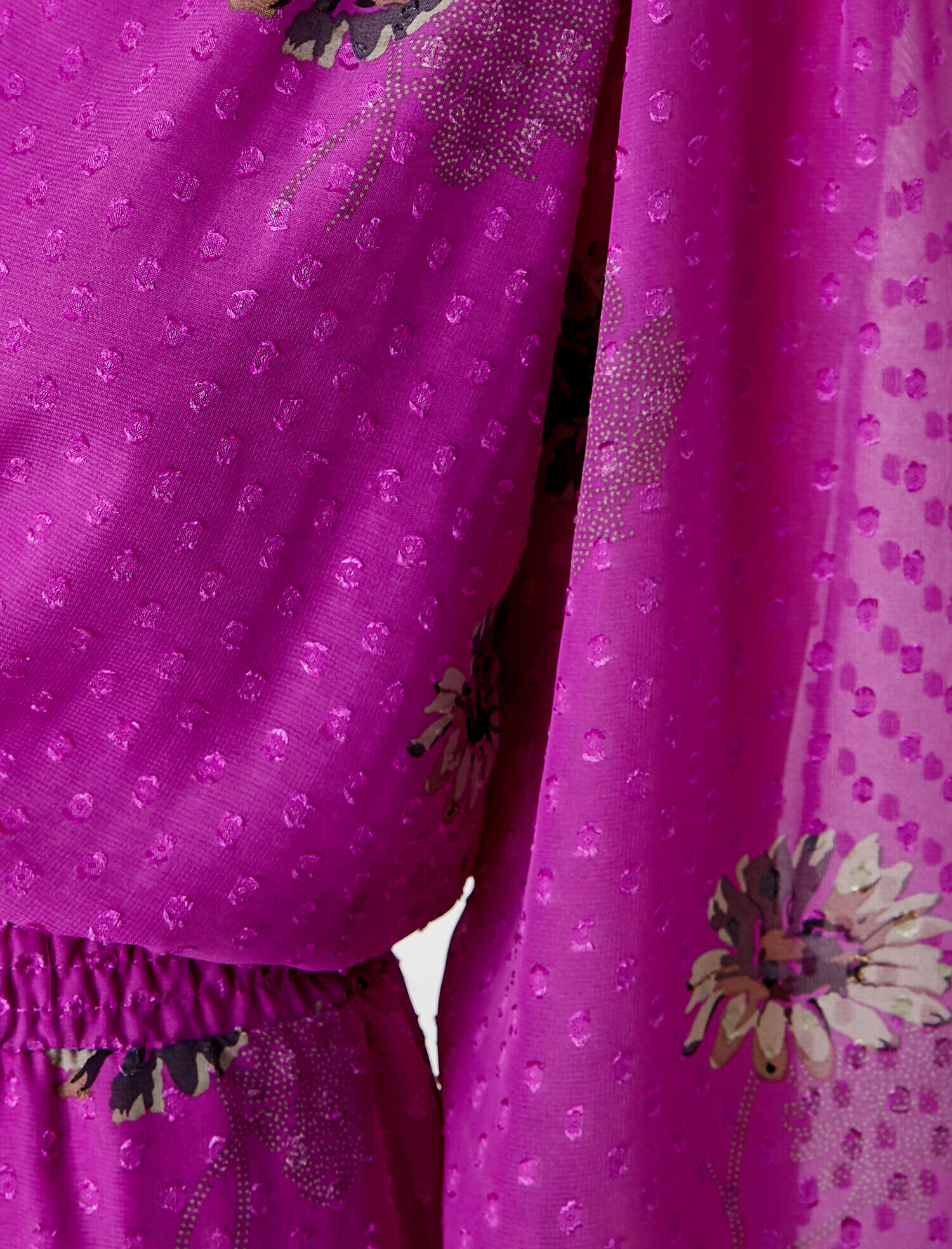   Fırfırlı V Yaka Mini Parti Elbisesi Uzun Kollu